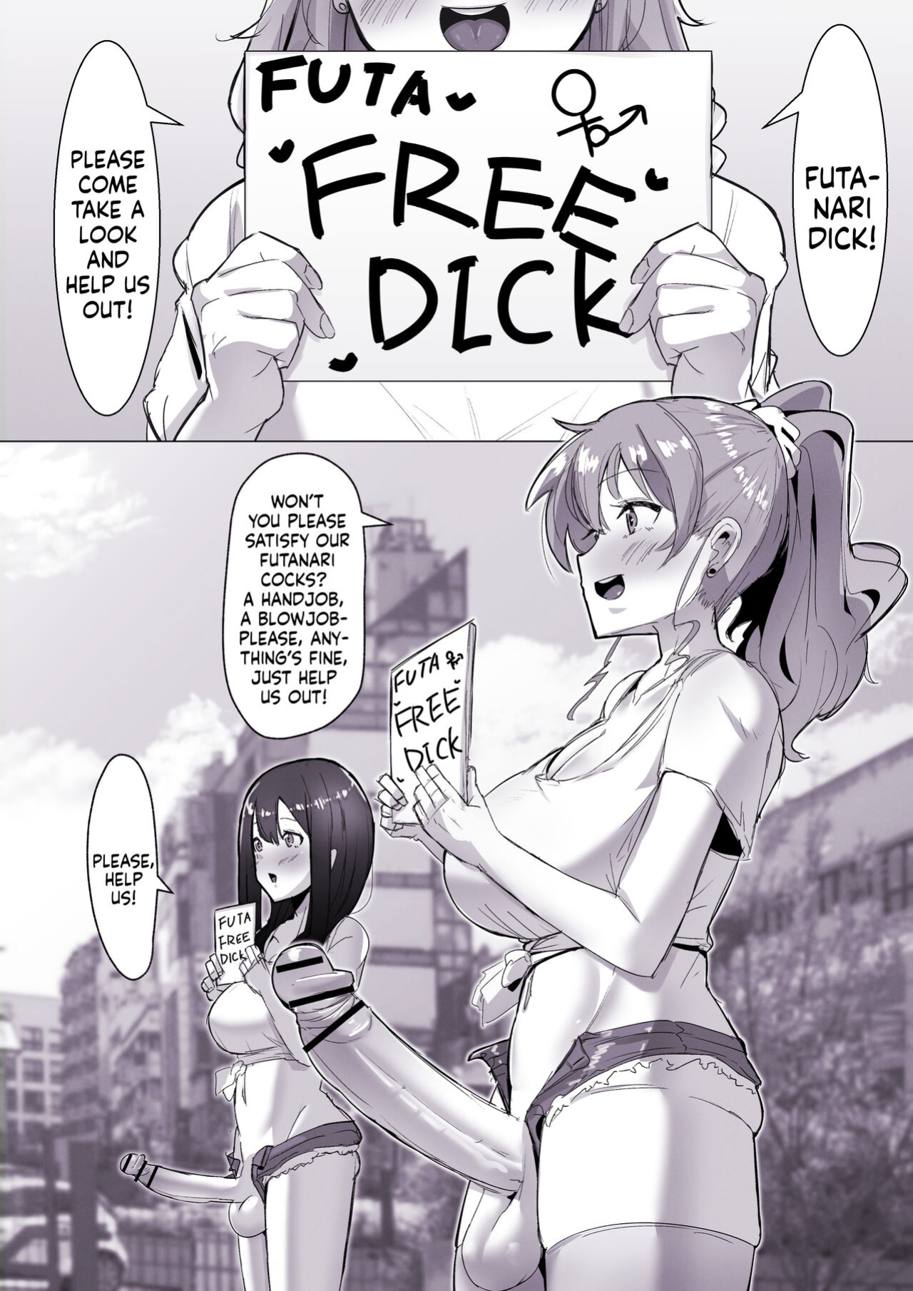 [Sella] The Futanari's Slinging Free Dick Around The Neighbourhood [Mr_Person]