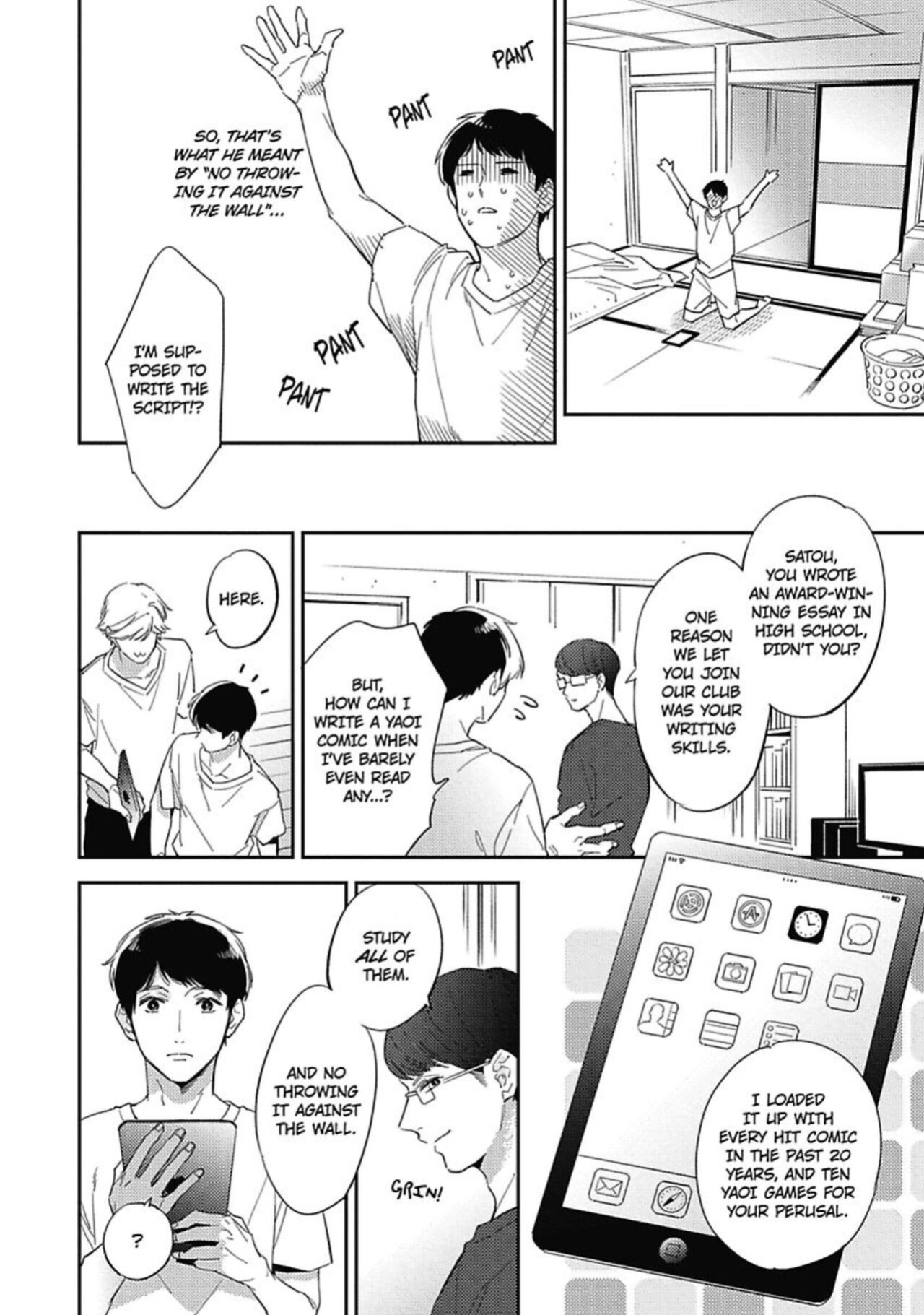 Welcome to The Yaoi Research Club 01