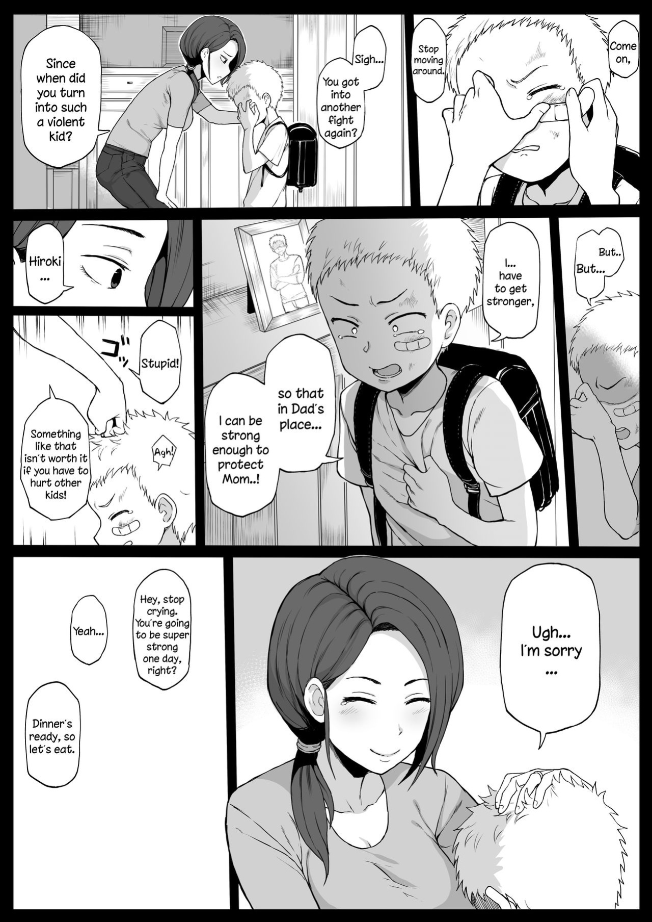 [Terasu MC] Kokujin no Tenkousei NTR ru Chapters 1-6 part 1 Plus Bonus chapter: Stolen Mother’s Breasts