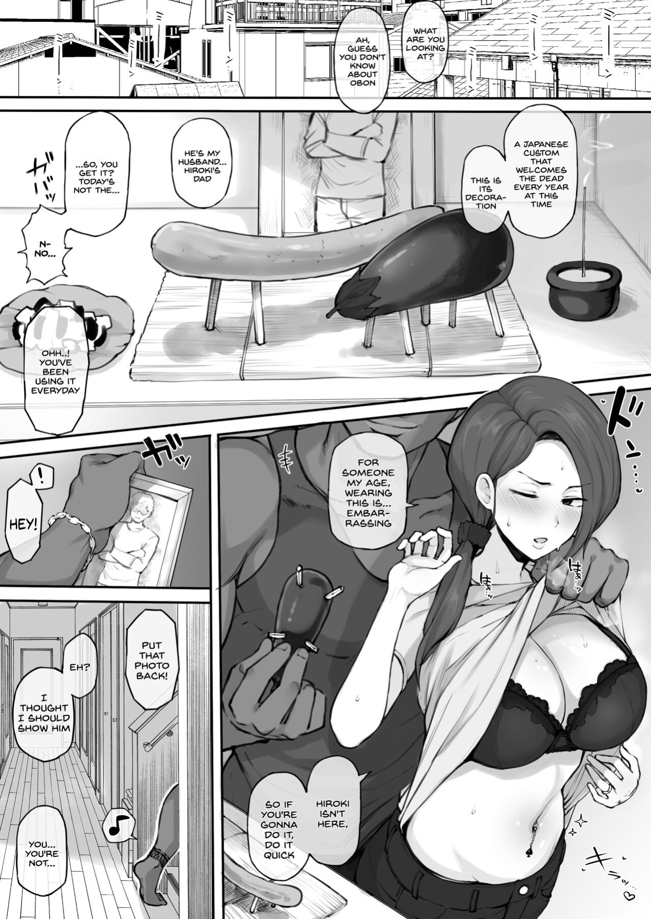 [Terasu MC] Kokujin no Tenkousei NTR ru Chapters 1-6 part 1 Plus Bonus chapter: Stolen Mother’s Breasts