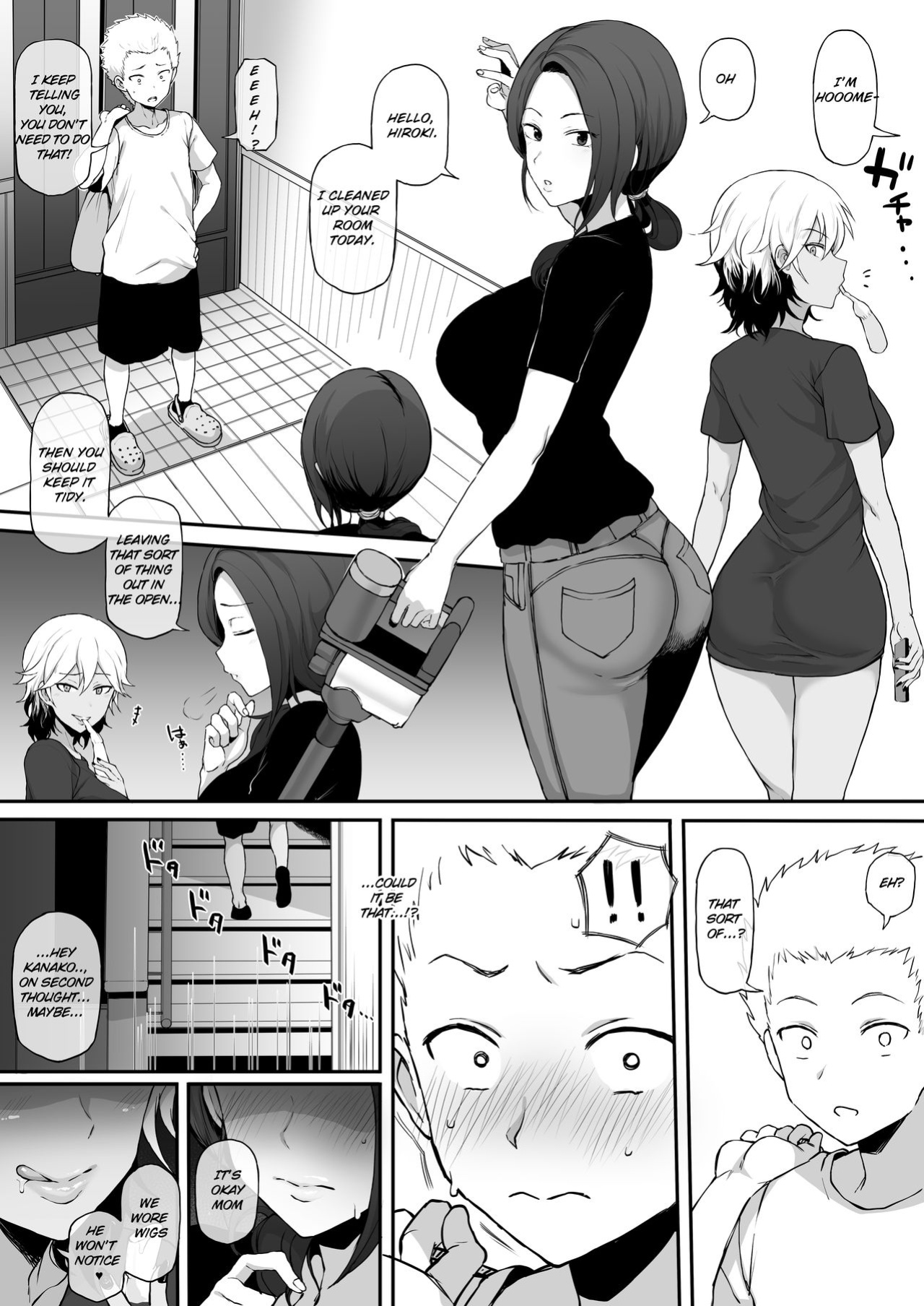 [Terasu MC] Kokujin no Tenkousei NTR ru Chapters 1-6 part 1 Plus Bonus chapter: Stolen Mother’s Breasts