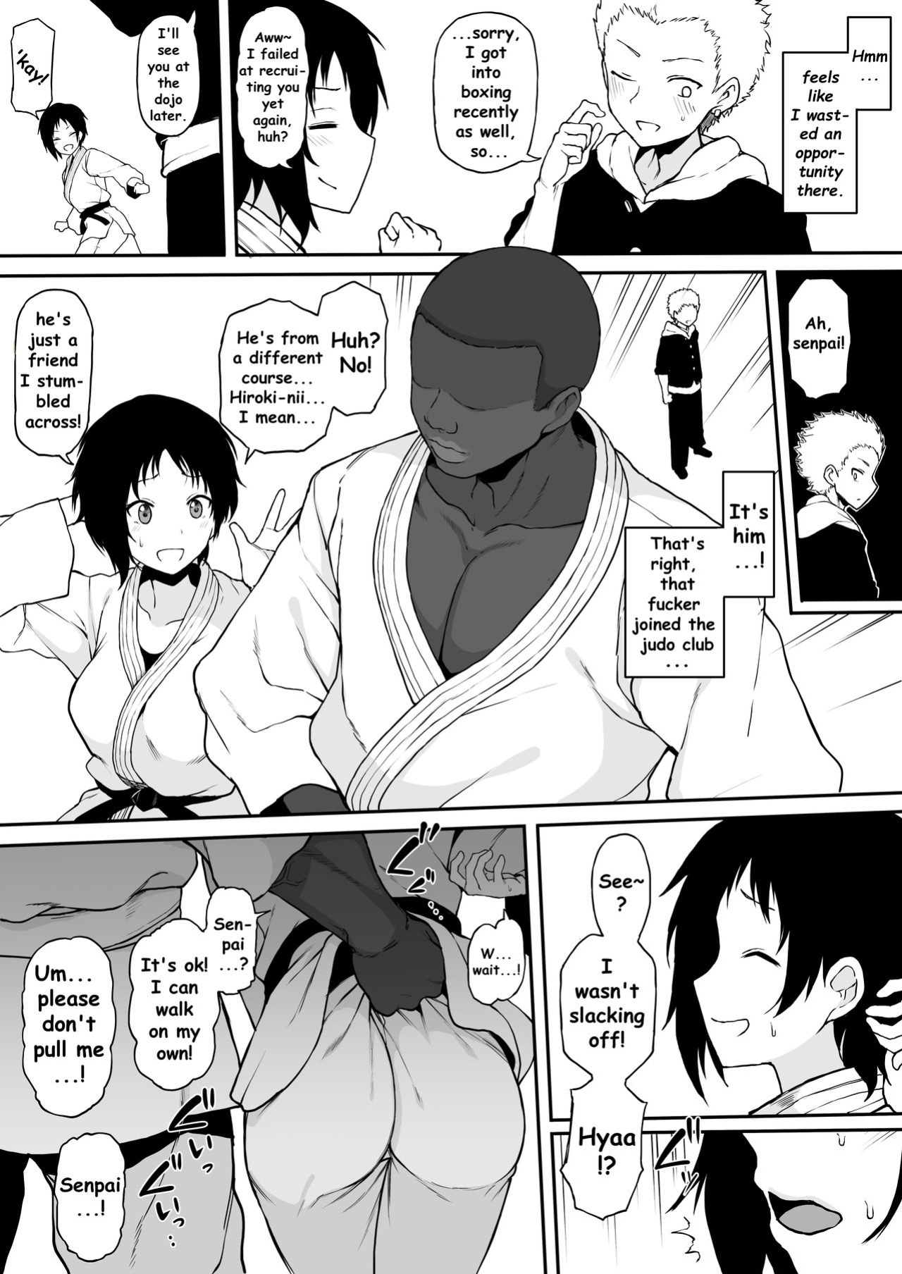 [Terasu MC] Kokujin no Tenkousei NTR ru Chapters 1-6 part 1 Plus Bonus chapter: Stolen Mother’s Breasts
