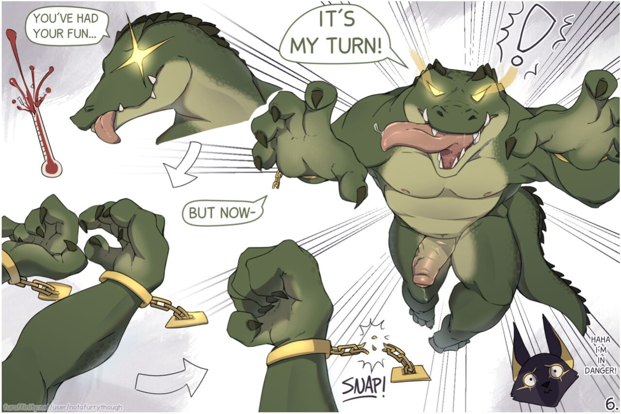 [NotAFurryThough] Anubis X Sobek