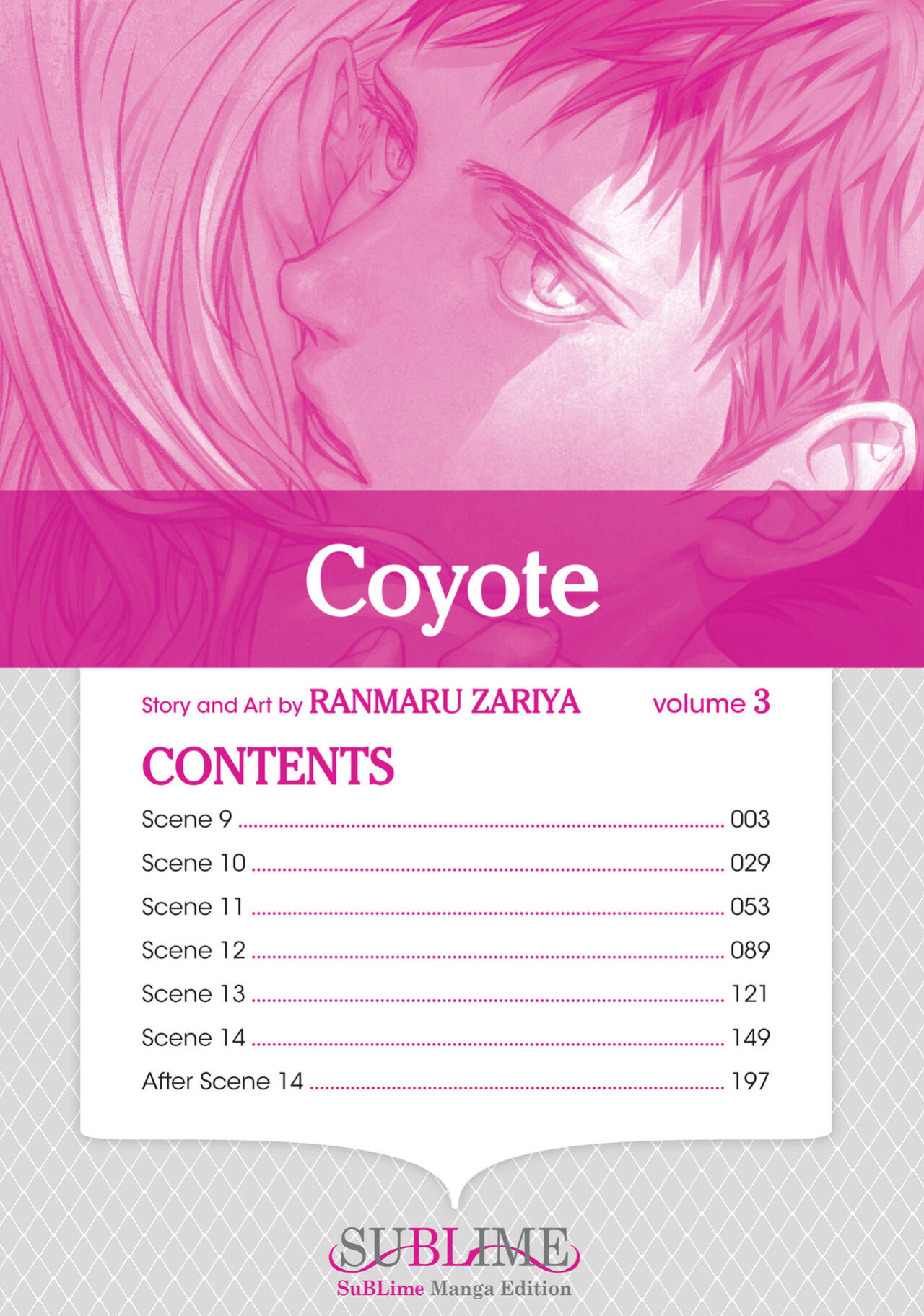 [Zariya Ranmaru] Coyote III | Coyote Voulume 3 [Christine Dashiell]