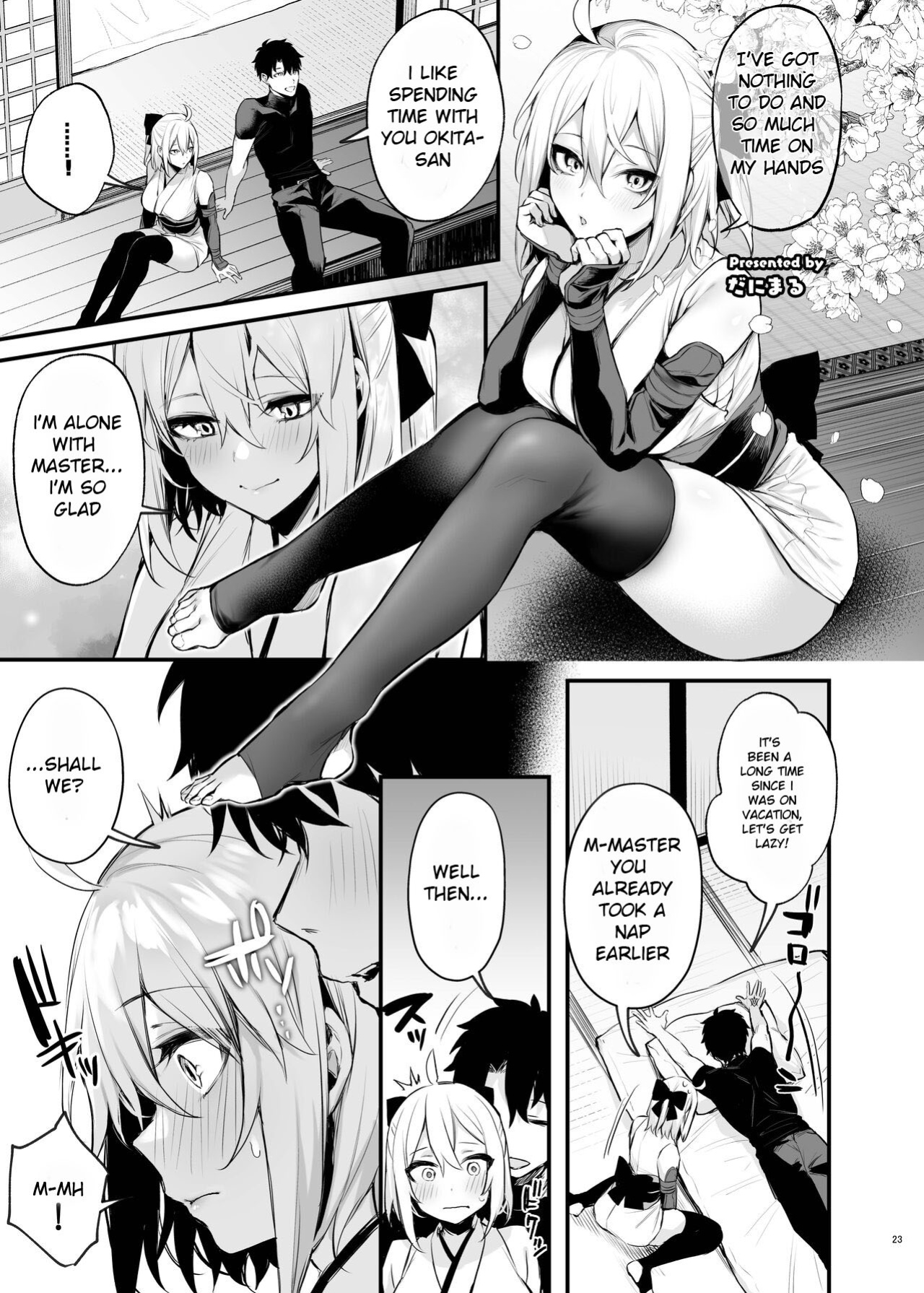[Kakuzatou (Danimaru)] Okita Souji (FGO Icha Love Ero Goudou ~Junai Tokuiten Lovedea~) (Fate/Grand Order) [Ayaka Scans]