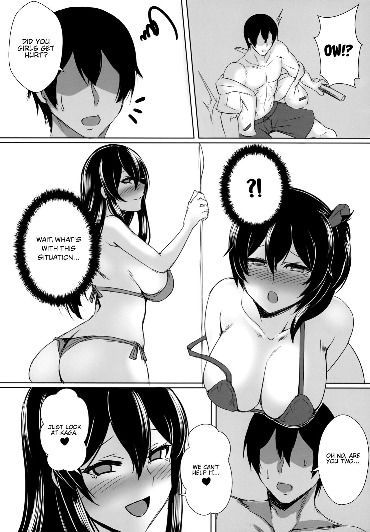 (FF39) [Dao Yu Cha Wu (Kashiru)] Seisai Kuubo no Natsu | Summer with Fleet Carrier Wives [FMLTranslations]