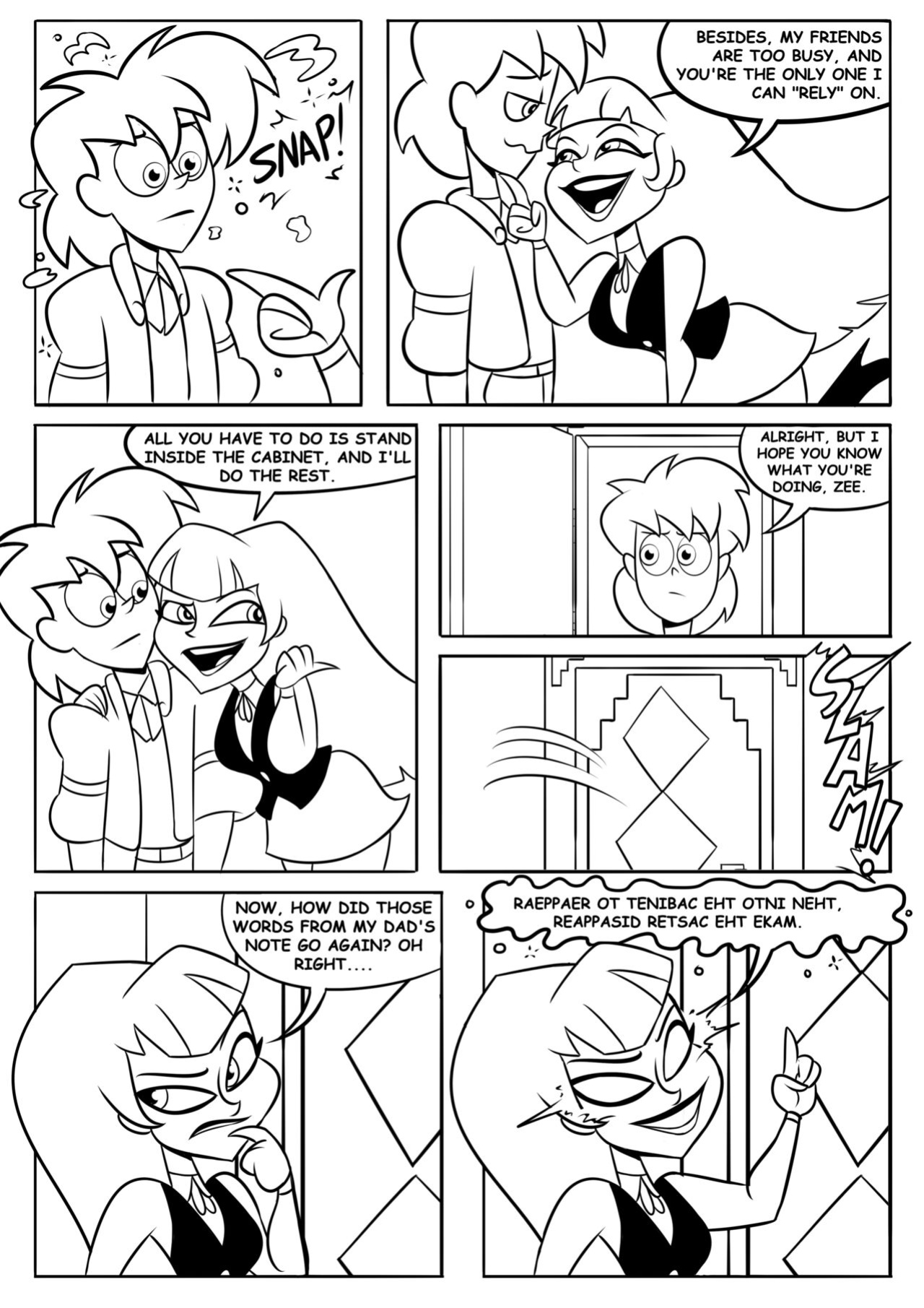 [PlanZ34] Zatanna'S Magic Trick 1-2 (DC Super Hero Girls)