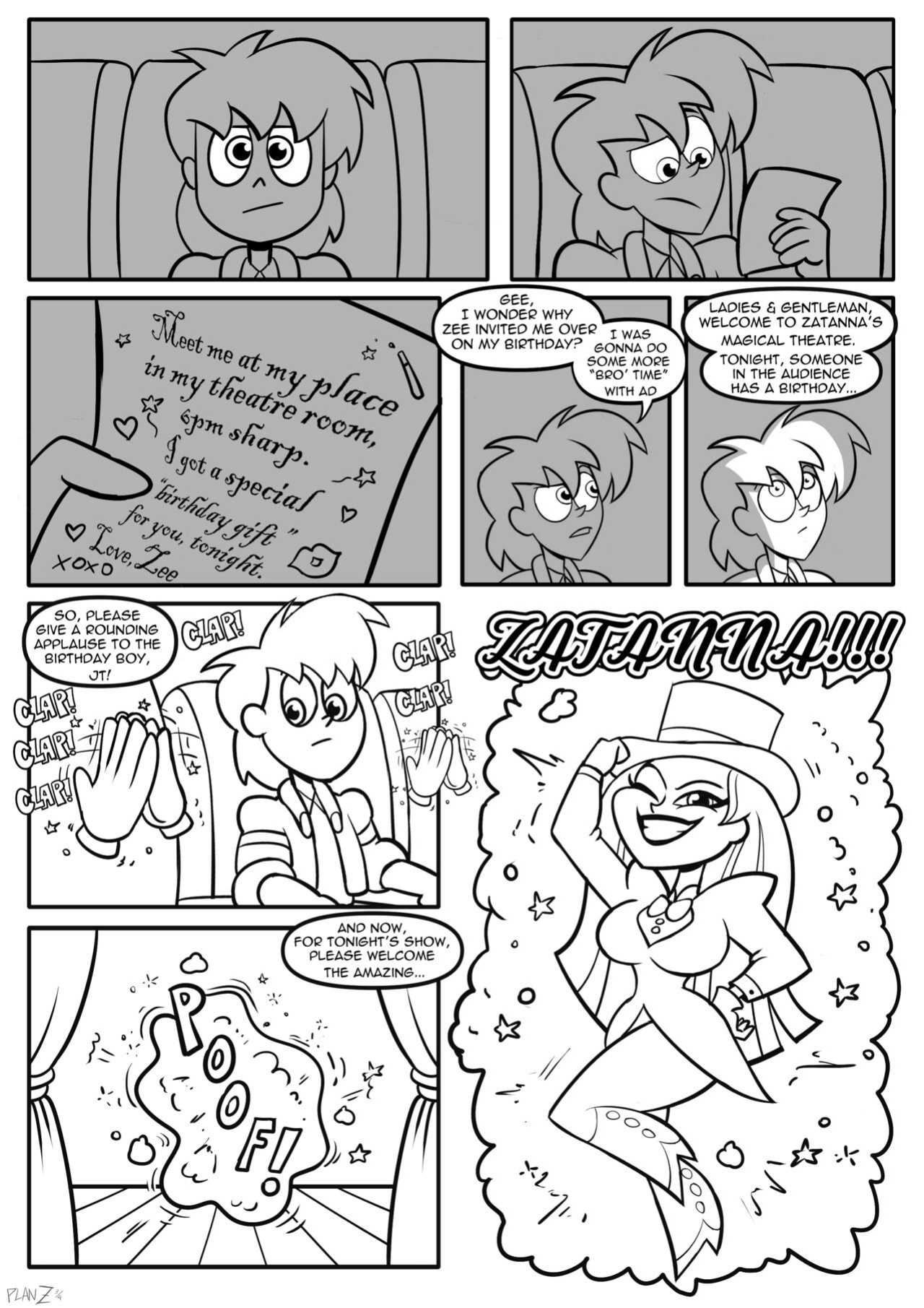 [PlanZ34] Zatanna'S Magic Trick 1-2 (DC Super Hero Girls)