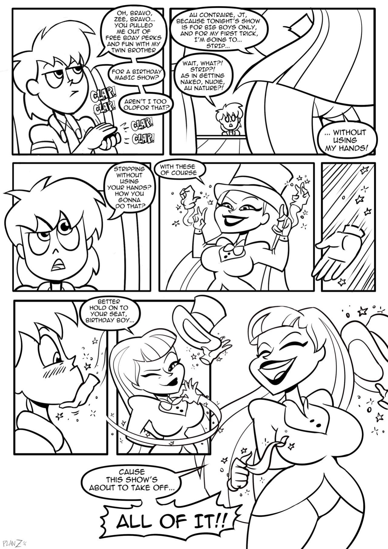 [PlanZ34] Zatanna'S Magic Trick 1-2 (DC Super Hero Girls)
