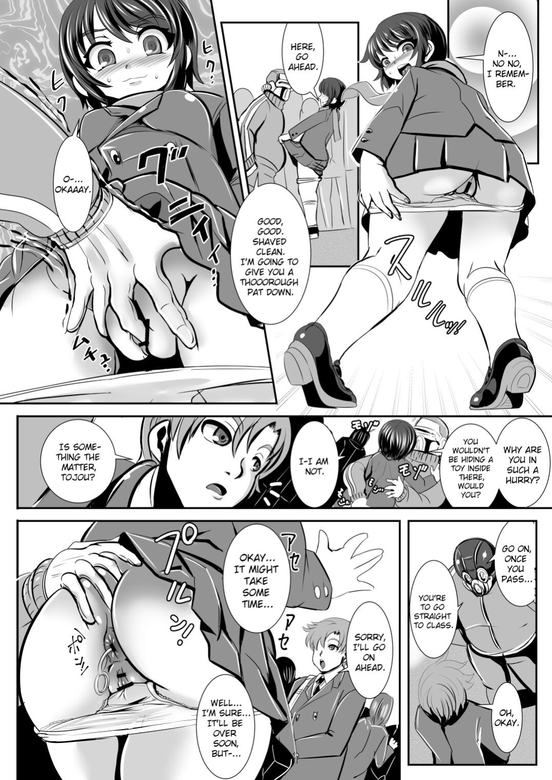 [Ankoku Marimokan (marimo)] Tetsujin Shoujo Blazer VS Saimin Kaijin [ChoriScans]