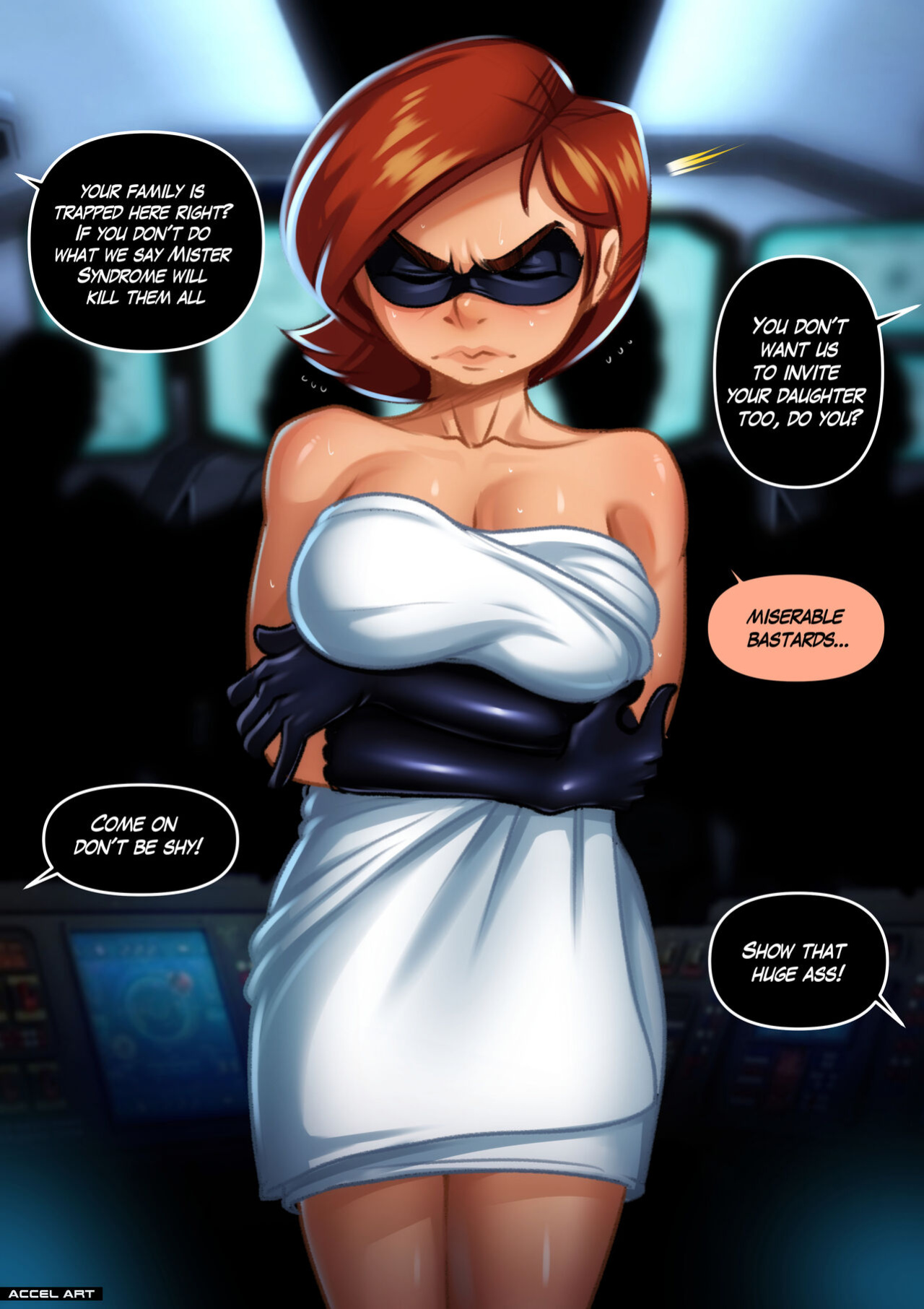 [Accel Art] Syndrome's Slave (The Incredibles)