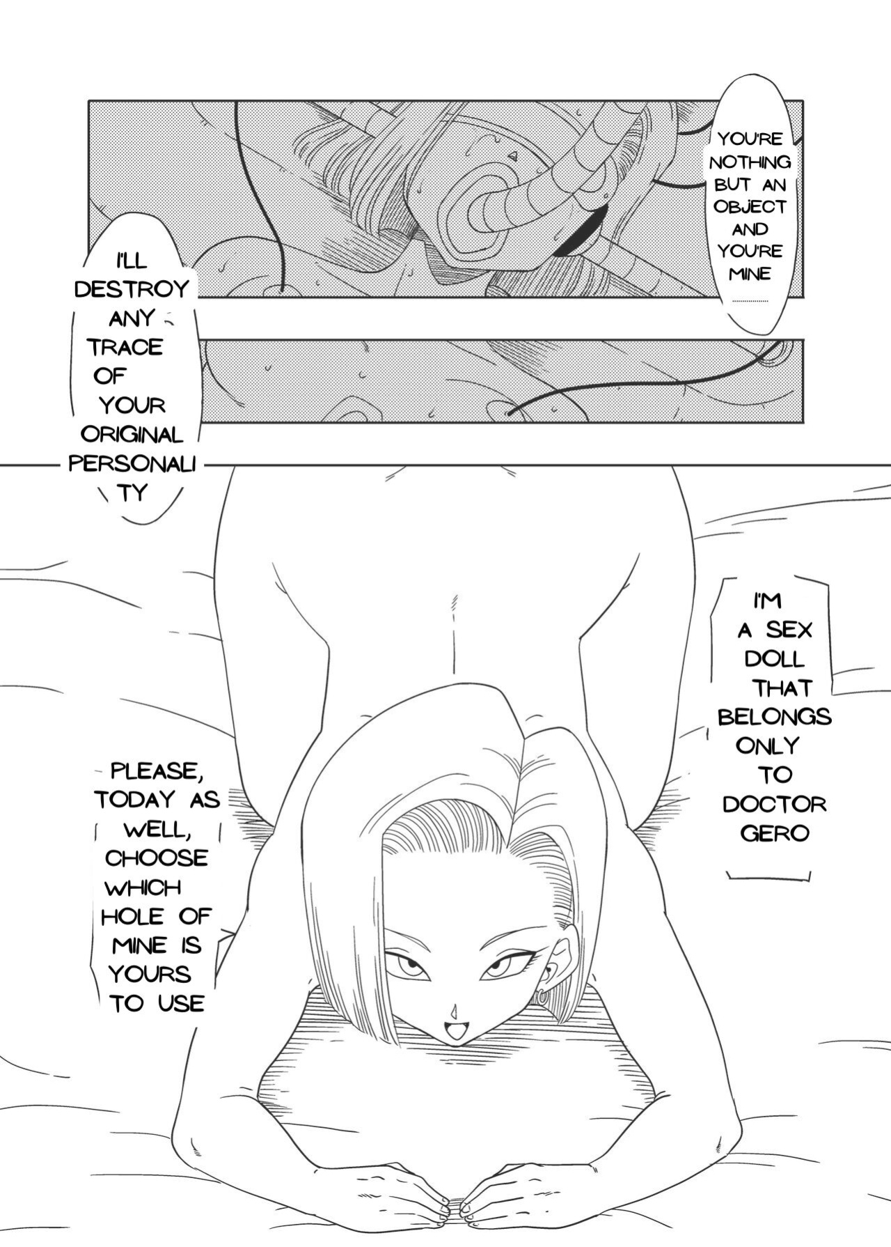 [Old School Academy (Amedama Akihito)] DB-X Doctor Gero x Android 18 (Dragon Ball Z)