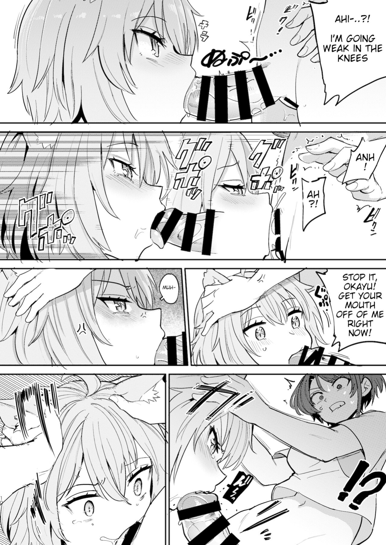[Yakitate Jamaica A (Aomushi)] Hatsujou Kiken Chitai (Oozora Subaru, Nekomata Okayu) [#/vt/ translations]