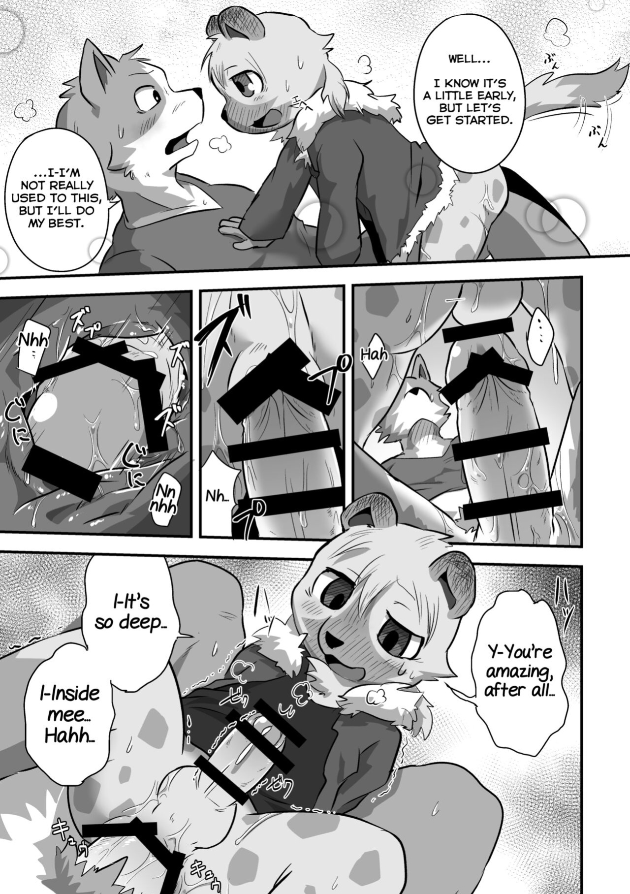 (Kemoket 8) [Yoaruki F (Magu no Romomokan)] Danshi Ryousei Tachi wa Koyoi mo Nakaga ii