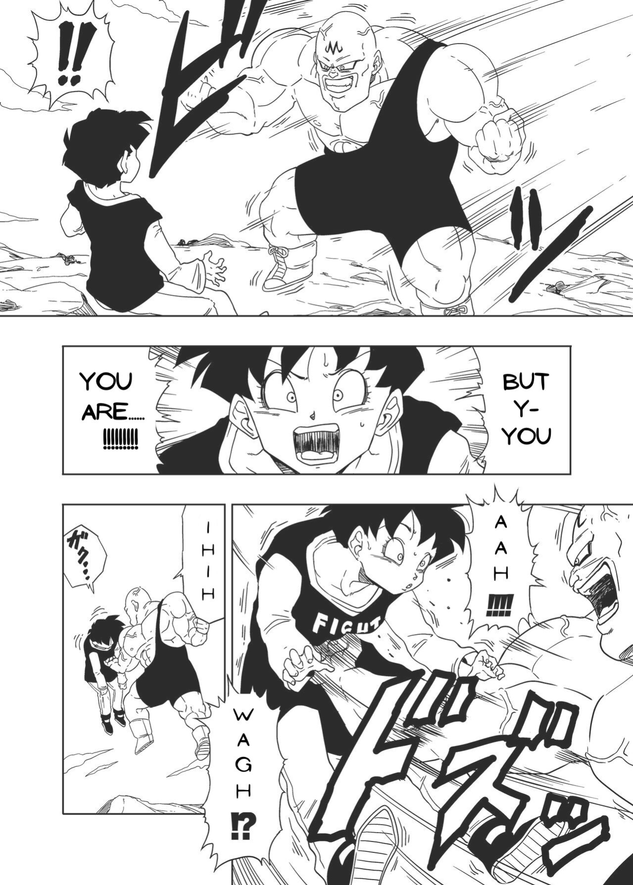 [Old School Academy (Amedama Akihito)] DB-X Spopovich x Videl Hen (Dragon Ball Z)