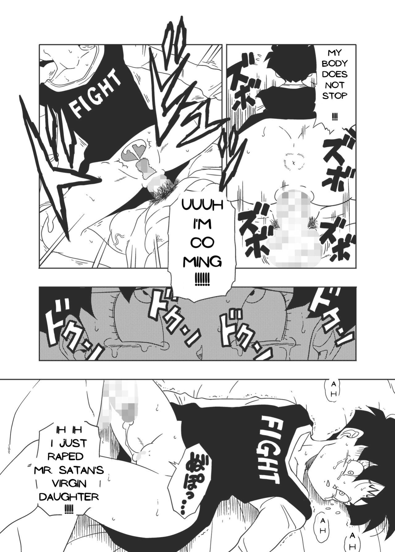 [Old School Academy (Amedama Akihito)] DB-X Spopovich x Videl Hen (Dragon Ball Z)