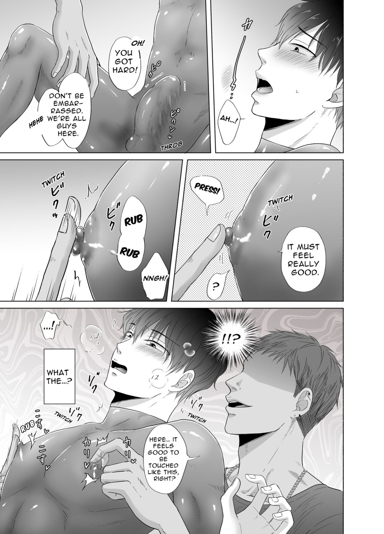 [Kanraitei (Beniko)] Kugakusei Touma-kun no Grey na Beit | Toma's Questionable Part-time Job [Tensei Works, Levy]