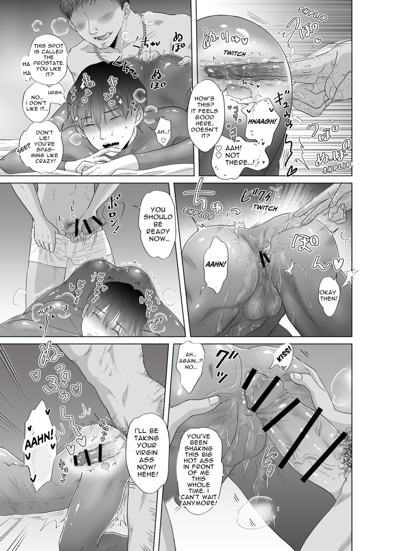 [Kanraitei (Beniko)] Kugakusei Touma-kun no Grey na Beit | Toma's Questionable Part-time Job [Tensei Works, Levy]