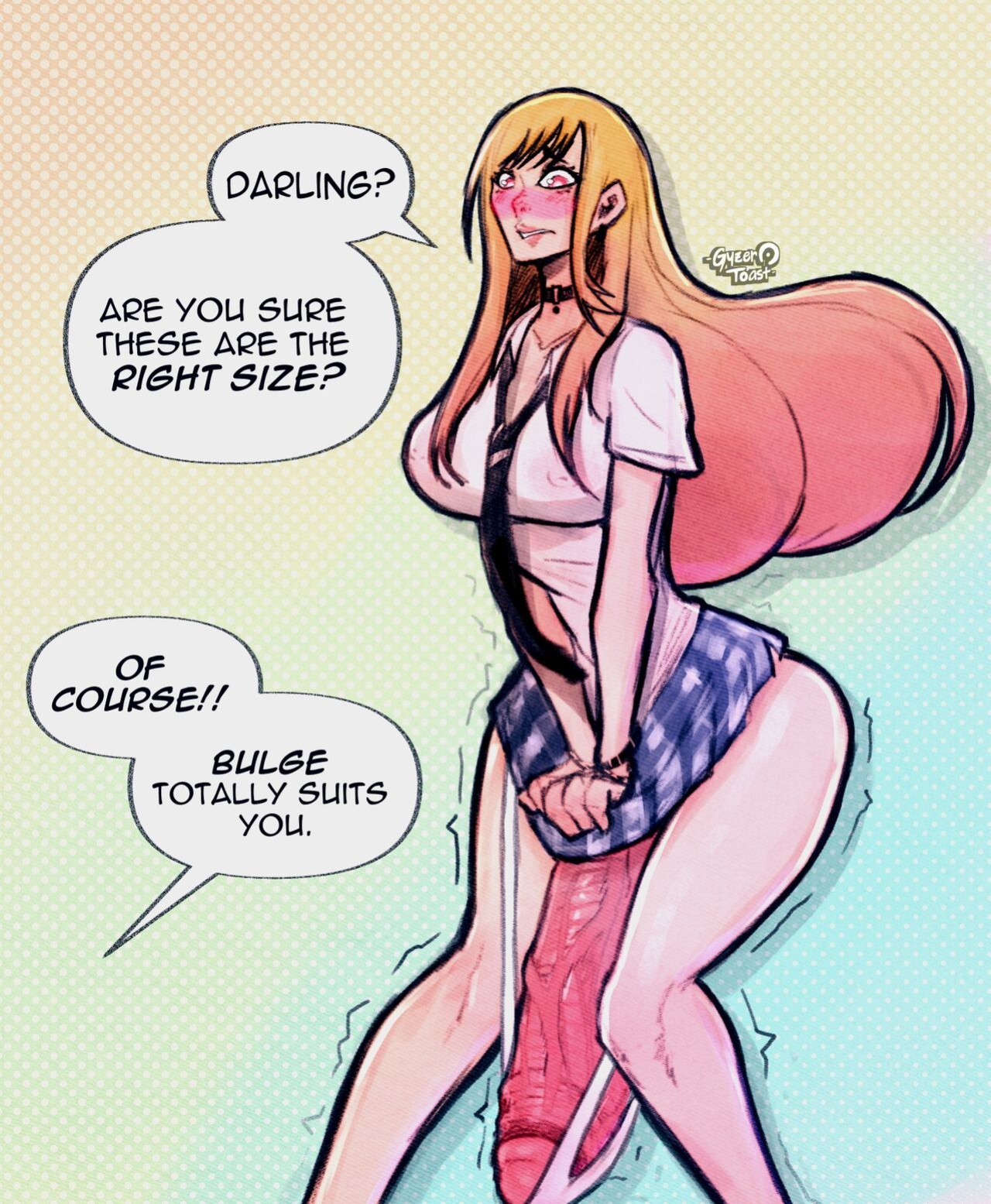 [GyzerToast] Darling dressed her up too tight~