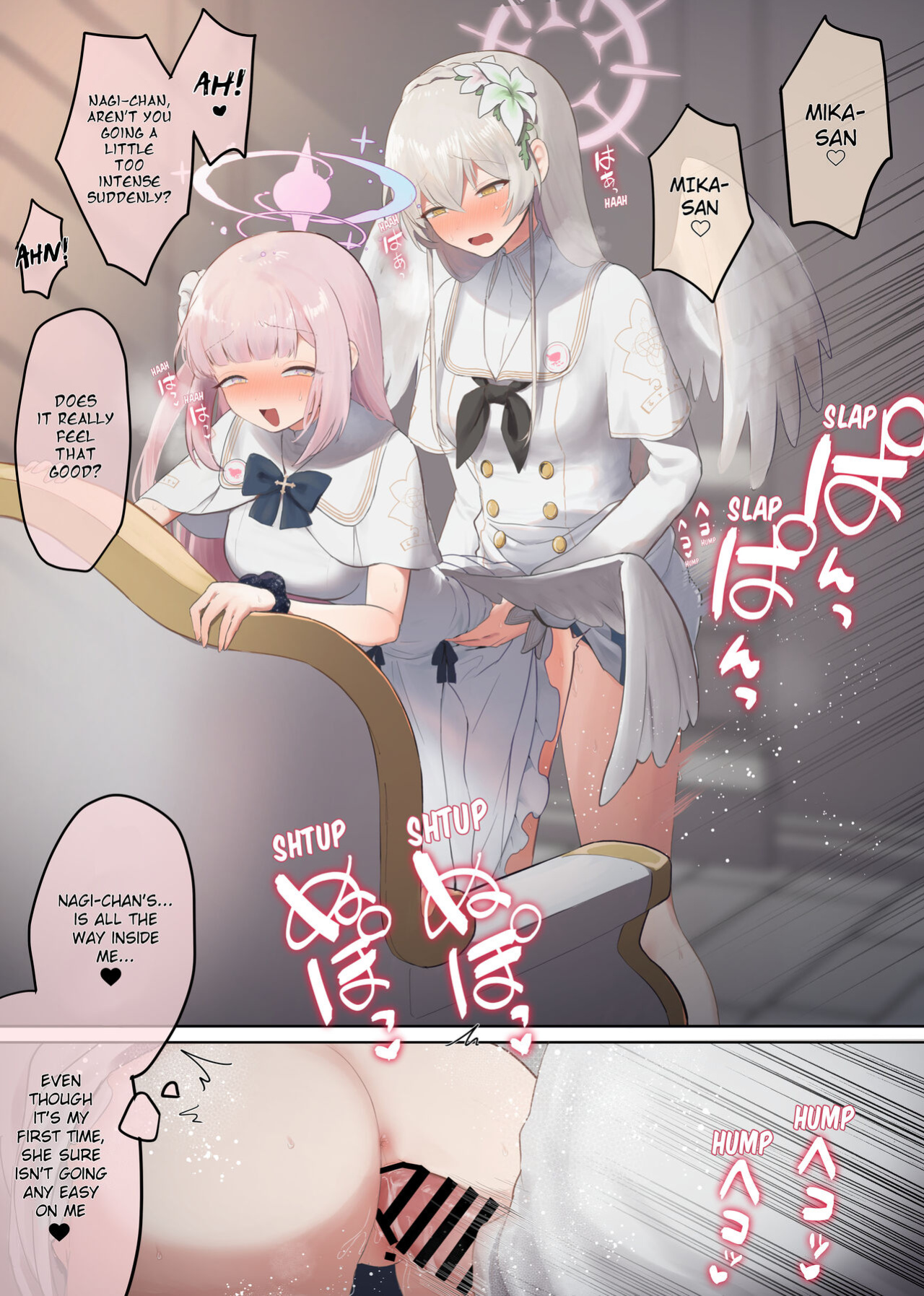 [Muchimo] The Tea Party's Futanari #2 (Blue Archive) [NoelHarkov]