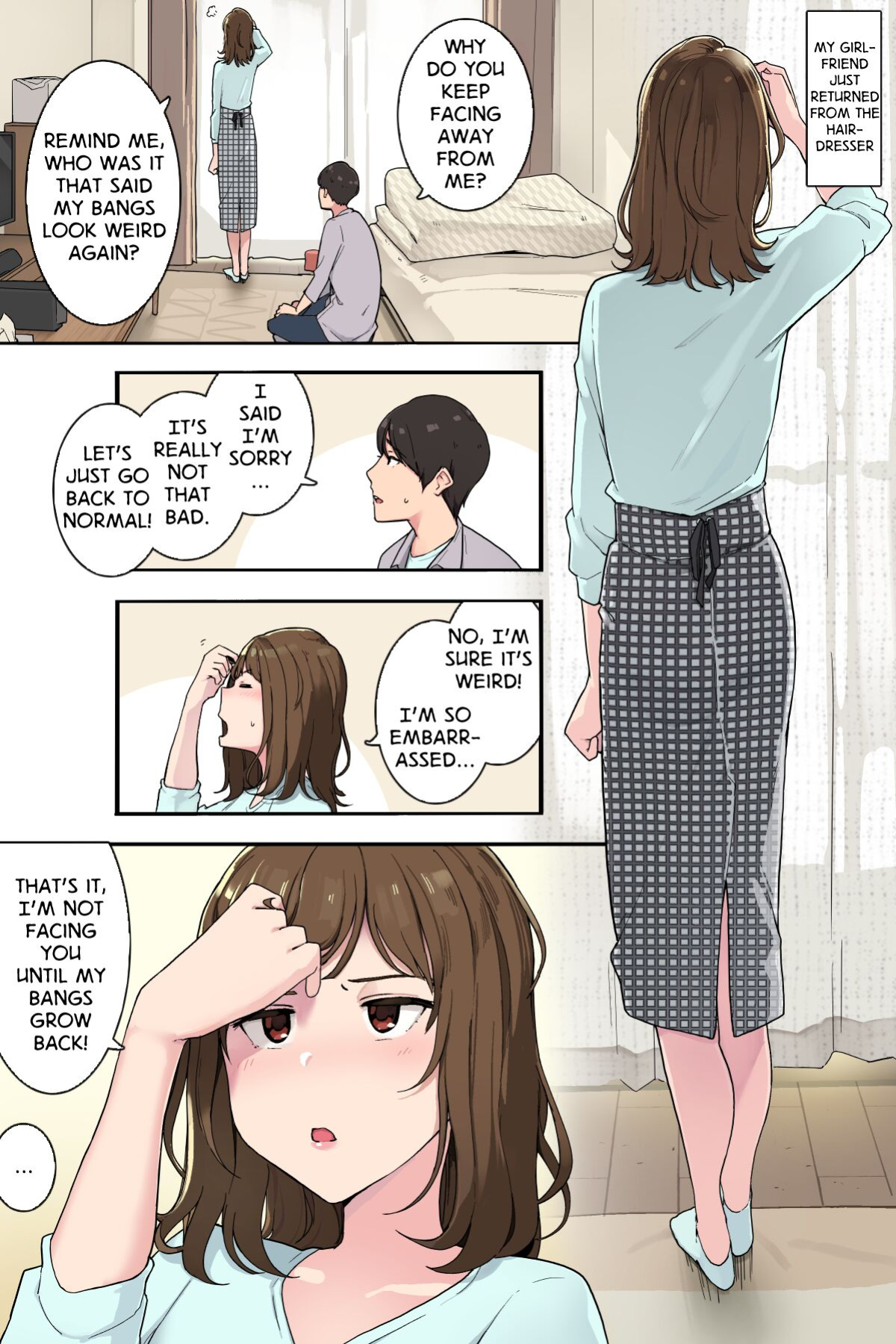[Wakamatsu] Fukigen de Sunechatteru Kanojo to Nakanaori Shinai mama Sex Suru Hi | Having Sex With My Girlfriend While She’s Upset With Me