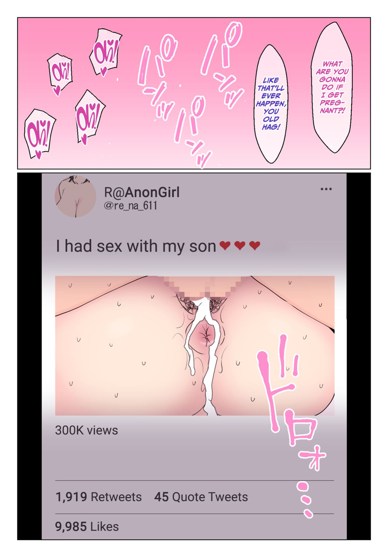 [Oroboy] Uraaka Joshi ga Kaa-chan datta Ken | That Time The Anonymous Nudes Account Turned Out To Be My Mother's