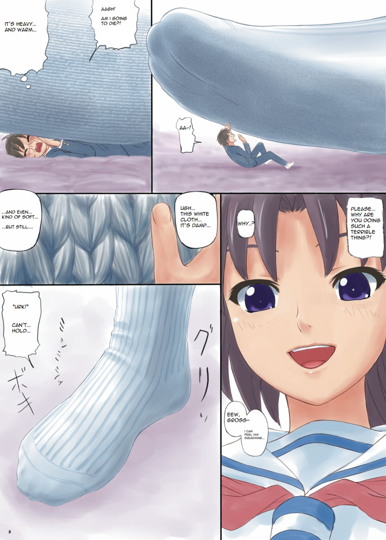 (C81) [Ashurame Gajoh (Manzi_SS)] Ponyta Musume to Megane / Ponytail Girl and Glasses | (Kairiki Kyodai Musume)