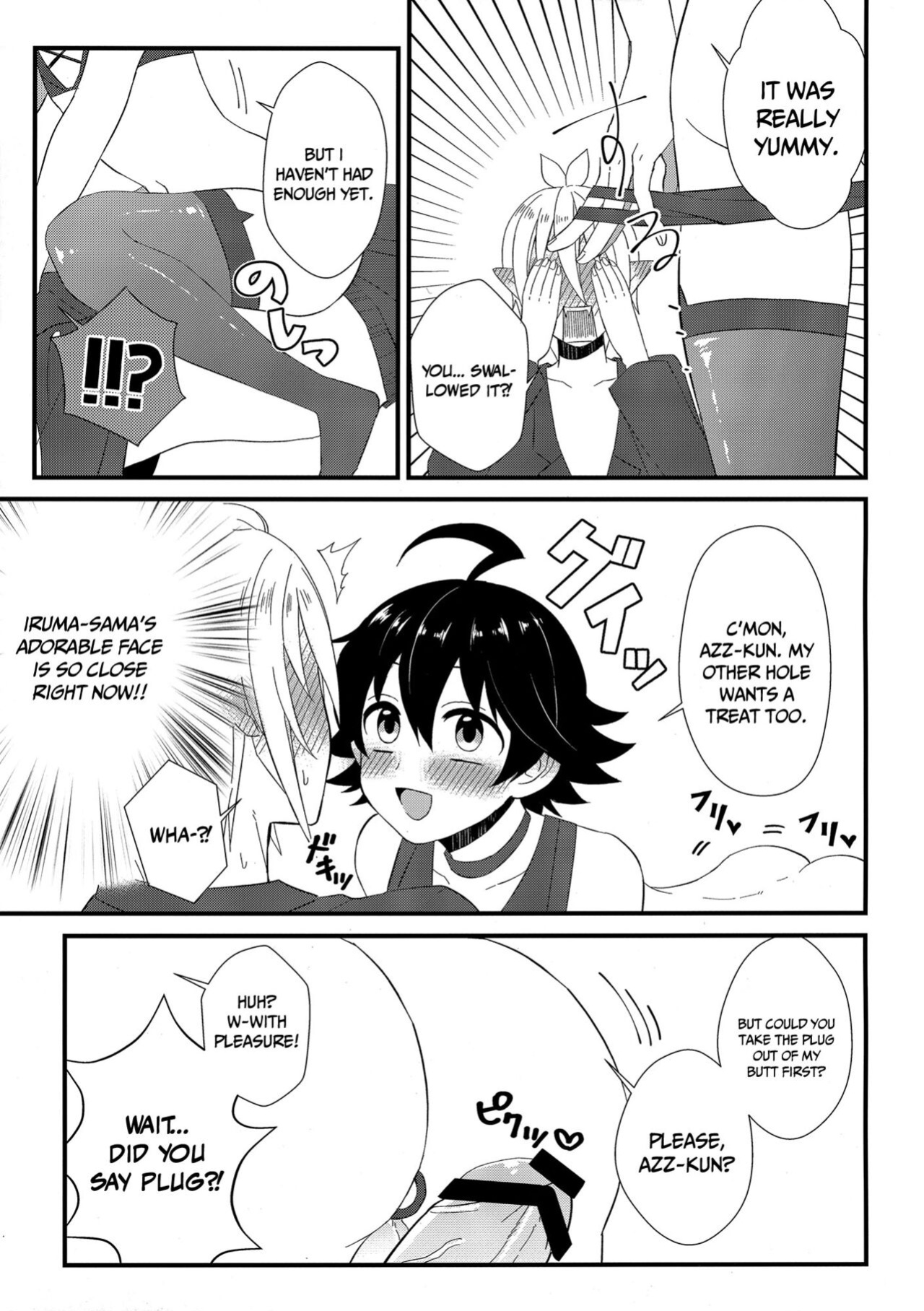 (Shiawae Makai Seikatsu in Osaka) [Daimaou Teikoku (Blacksugar Ruu)] Soreike! Inma-kun | Up And At It! Inma-kun (Mairimashita! Iruma-kun)