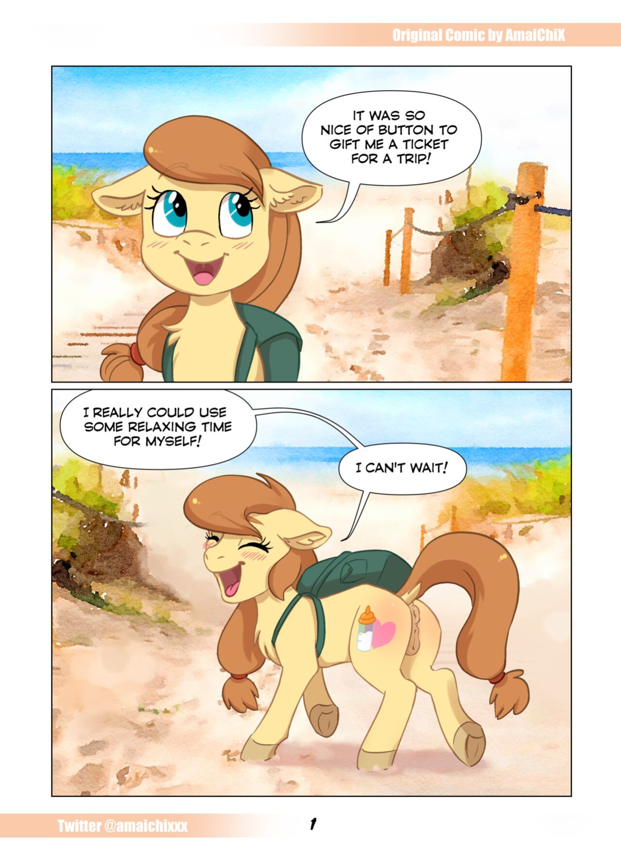 [AmaiChiX] Smash the Beach
