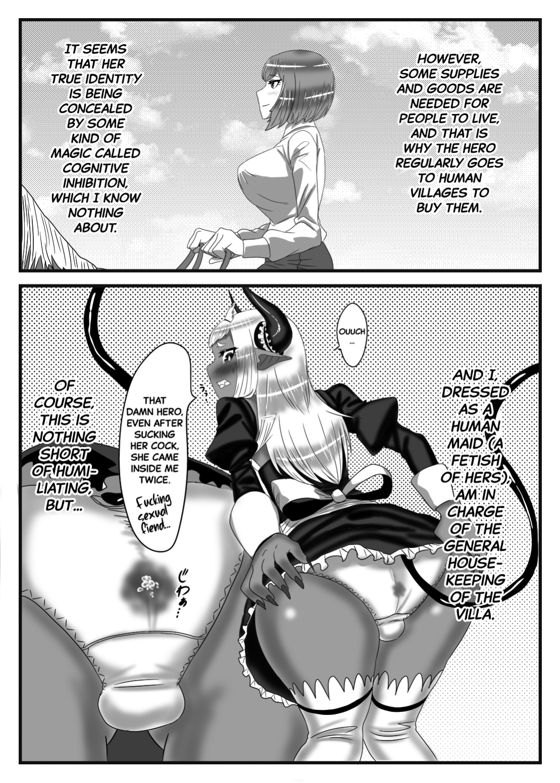 [Nitiniti Sowa (Apacchi)] Futanari Yuusha no Maou Rouraku 2 | The Futanari Hero's Allurement of The Demon Lord 2 [Black Grimoires]