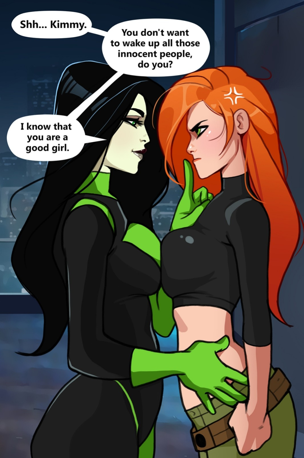 Kim and Shego Comic