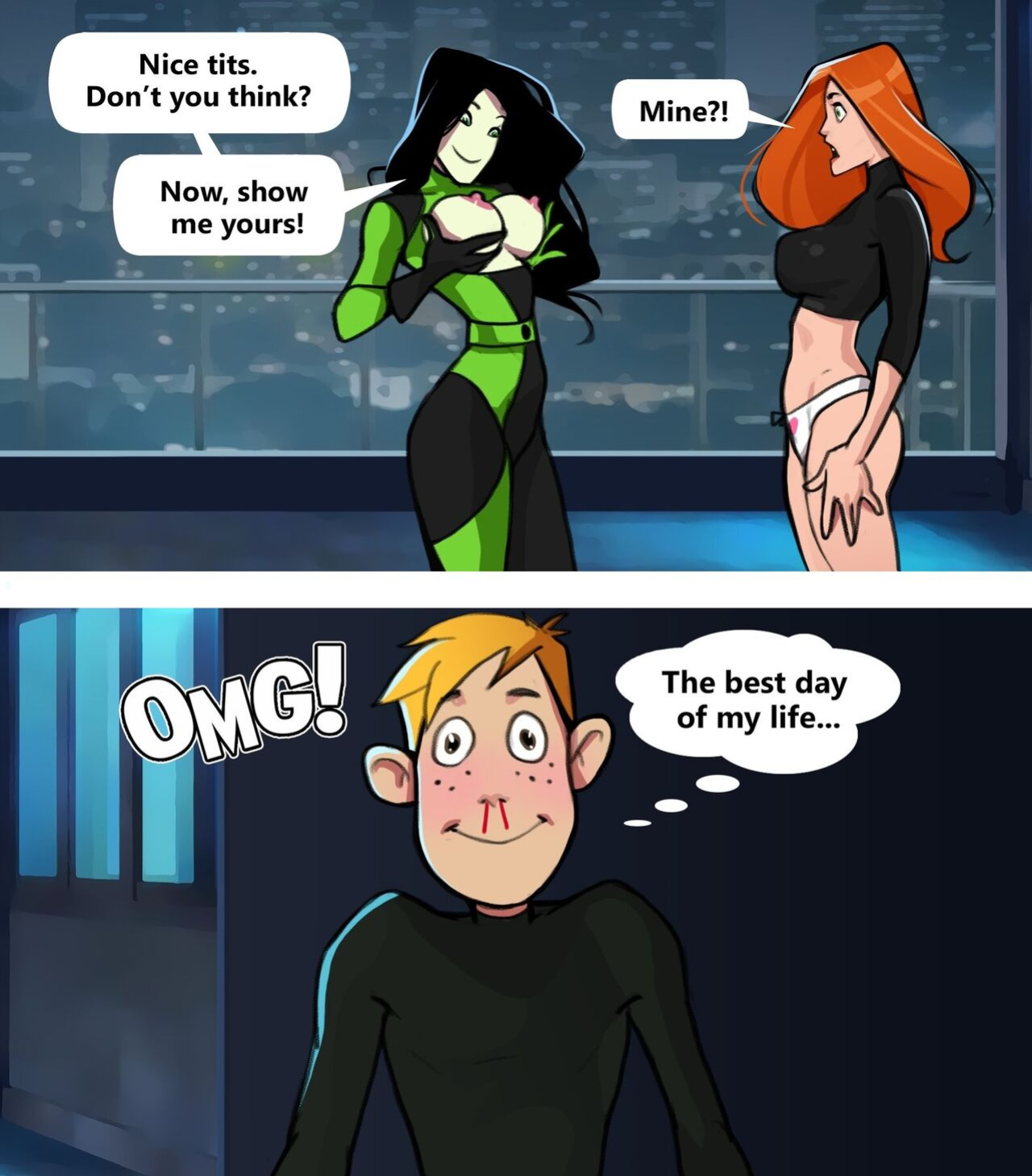 Kim and Shego Comic