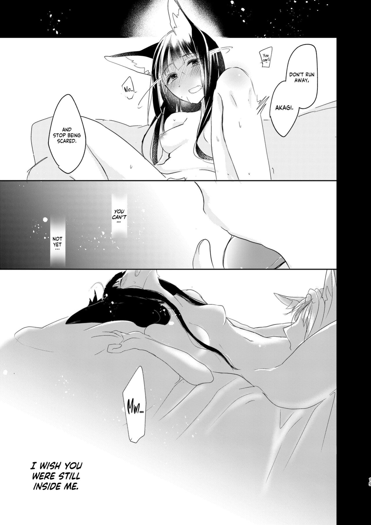 [Yuribatake Bokujou (Kon)] Shitataru kara, Tabete Hoshii. | I want you to eat me because it drips. (Azur Lane) [Usr32]