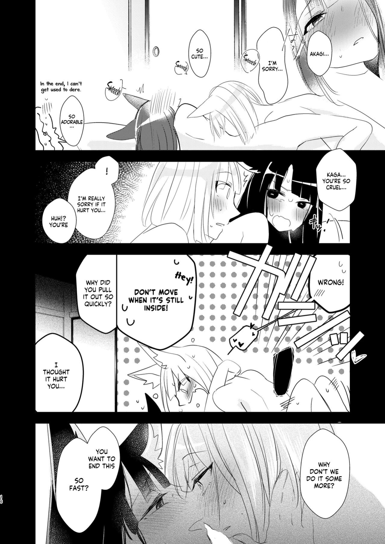 [Yuribatake Bokujou (Kon)] Shitataru kara, Tabete Hoshii. | I want you to eat me because it drips. (Azur Lane) [Usr32]