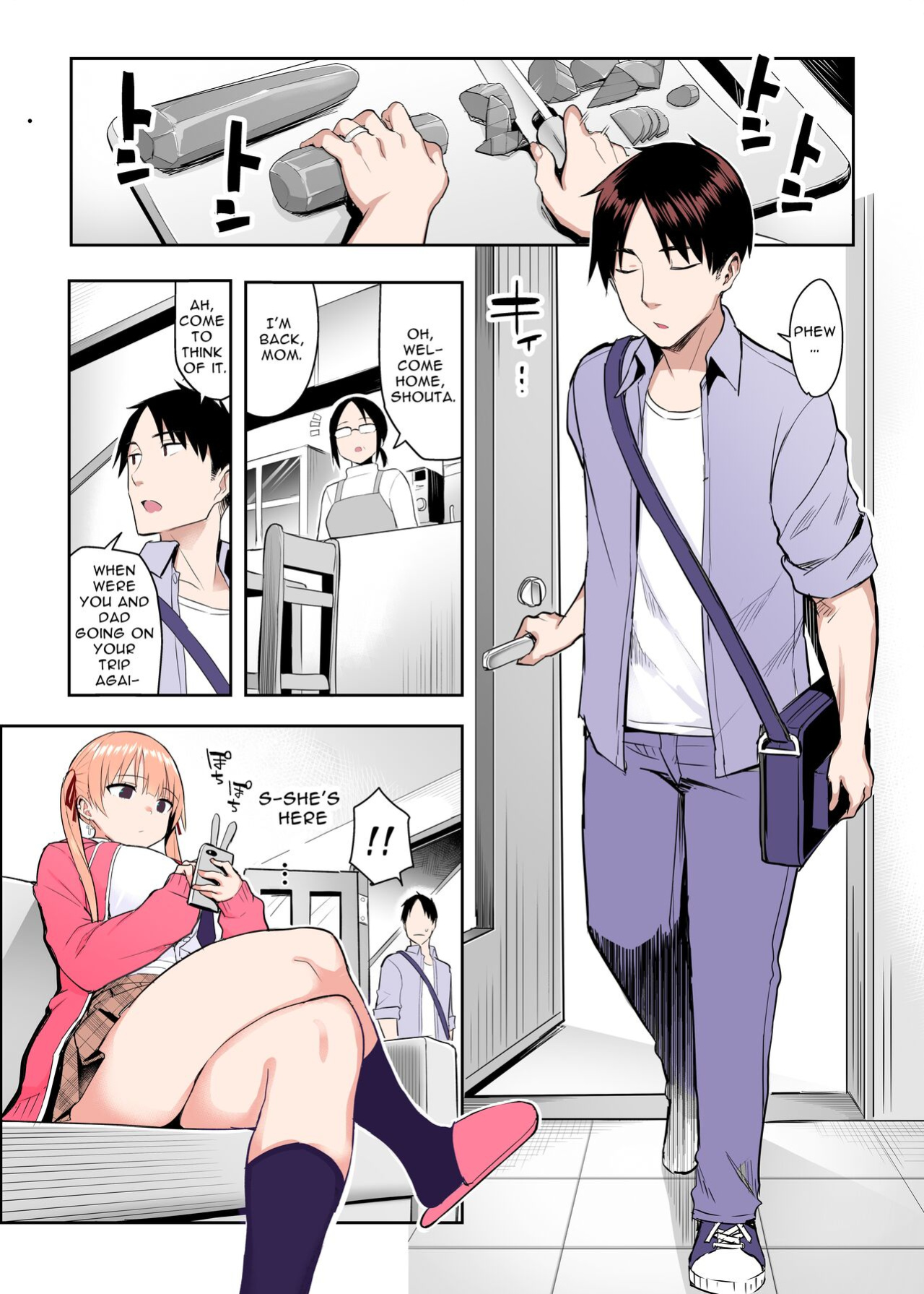 [Ichibocchi (Ichinomiya Yuu)] Moto InCha no Kyonyuu Yariman Imouto ga Erosugite, Onii-chan wa Mou...!! 2 | I Can't Handle My Former Bookworm Little Sister Now That She's a Slut! 2 [Colorized]