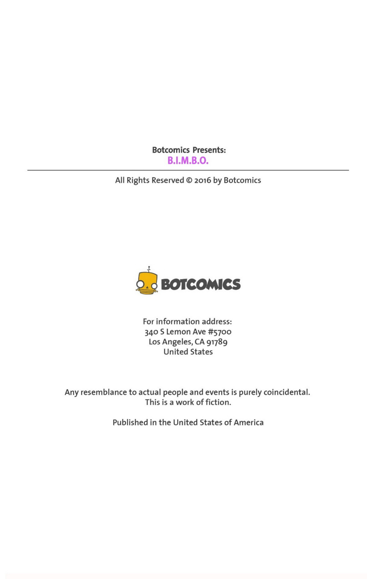 BotComics - B.I.M.B.O.