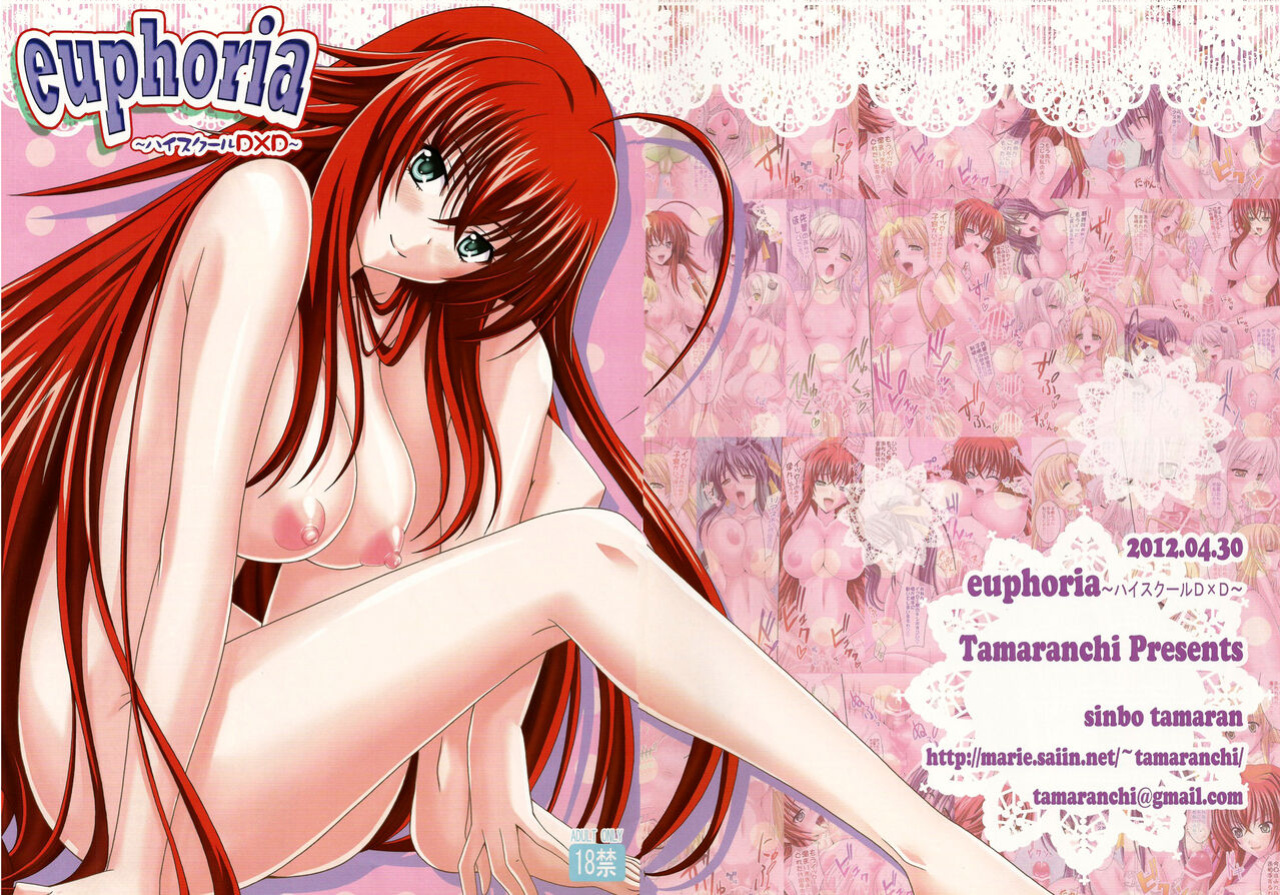 (COMIC1☆6) [Tamaranchi (Sinbo Tamaran)] euphoria ~High School DxD~ (High School DxD)