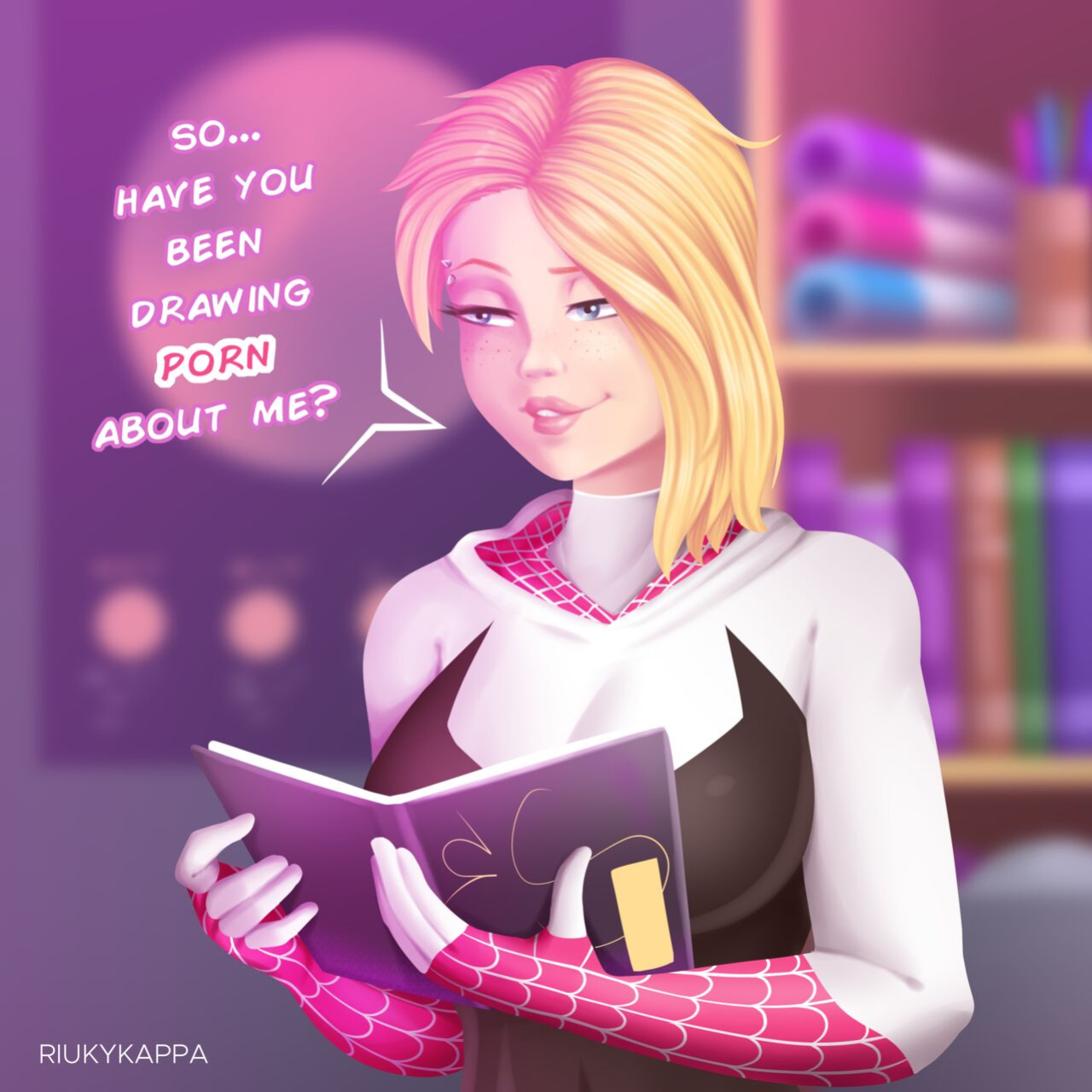 [Riukykappa] Helping for art ideas (Spider-Man)