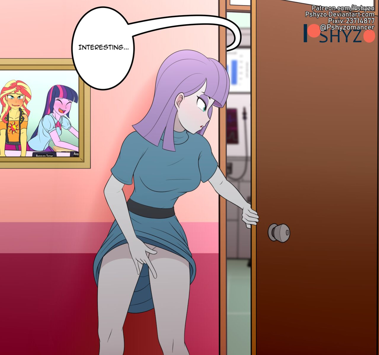 [Pshyzo] Everyone's Horny In EqG (My Little Pony: Friendship is Magic)