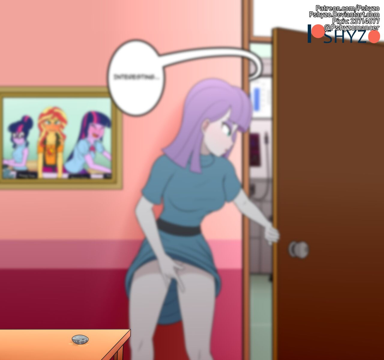 [Pshyzo] Everyone's Horny In EqG (My Little Pony: Friendship is Magic)