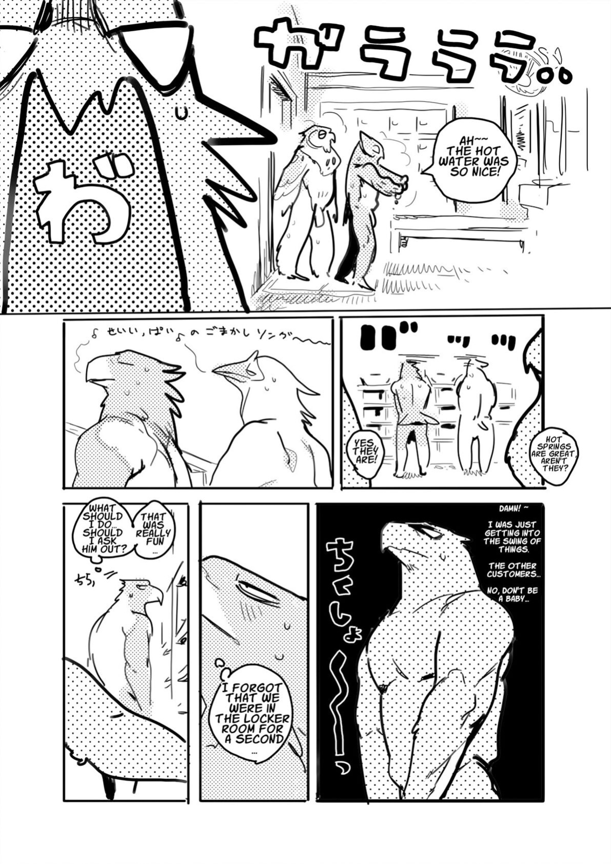 Pelican and White-tailed Eagle[Uncensored]