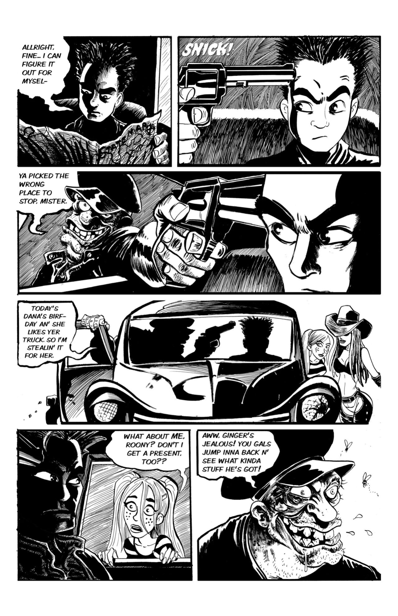 Wulf and Batsy 06 (2008) + Scarifying Tales (2012) by Bryan Baugh (Writer & Artist)