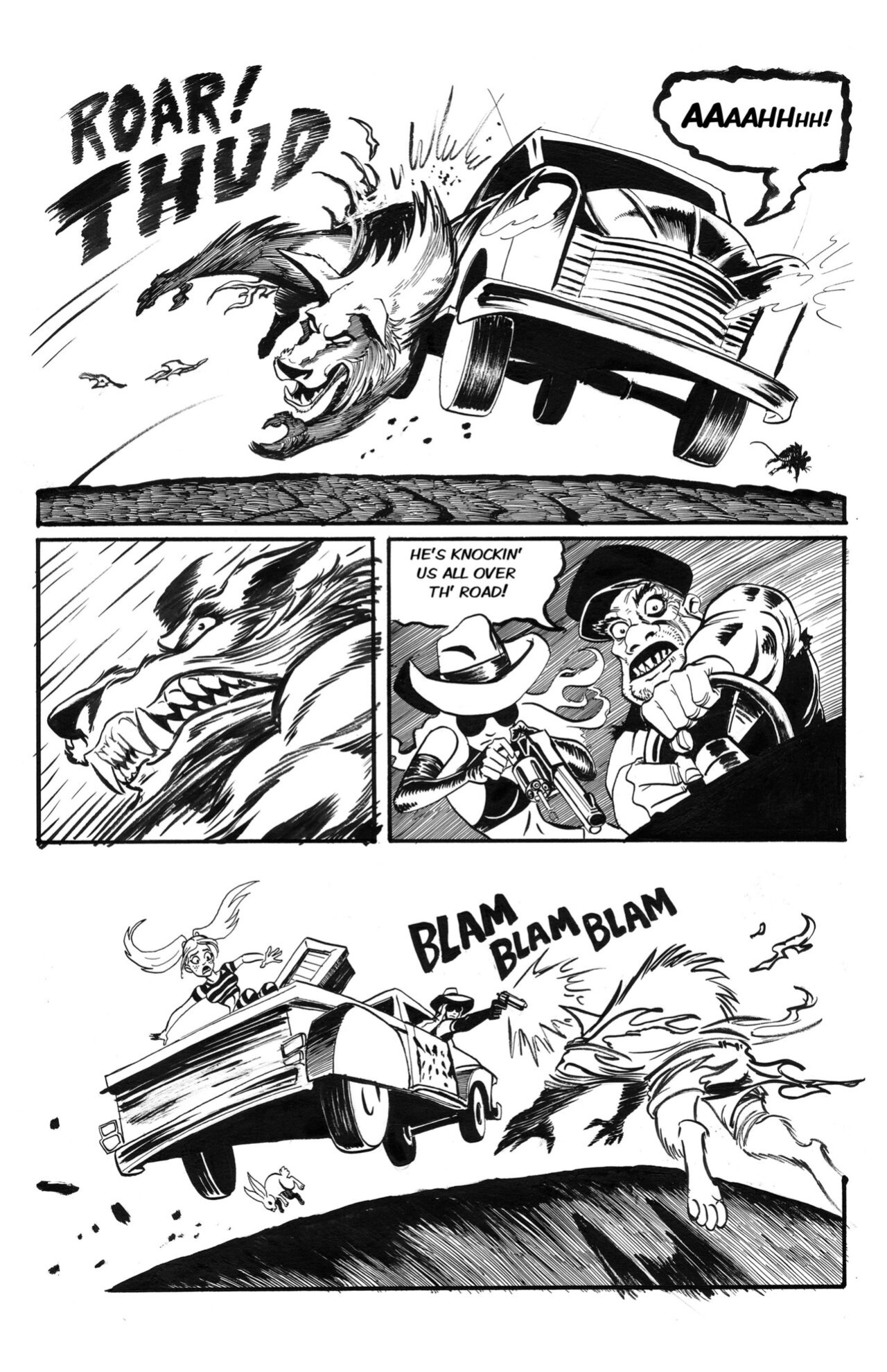 Wulf and Batsy 06 (2008) + Scarifying Tales (2012) by Bryan Baugh (Writer & Artist)