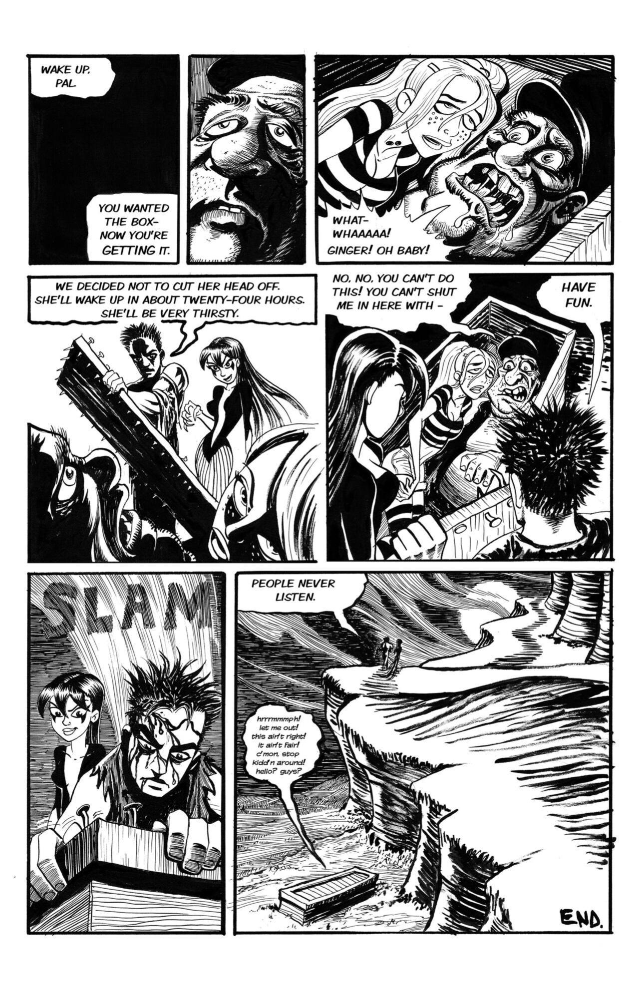 Wulf and Batsy 06 (2008) + Scarifying Tales (2012) by Bryan Baugh (Writer & Artist)
