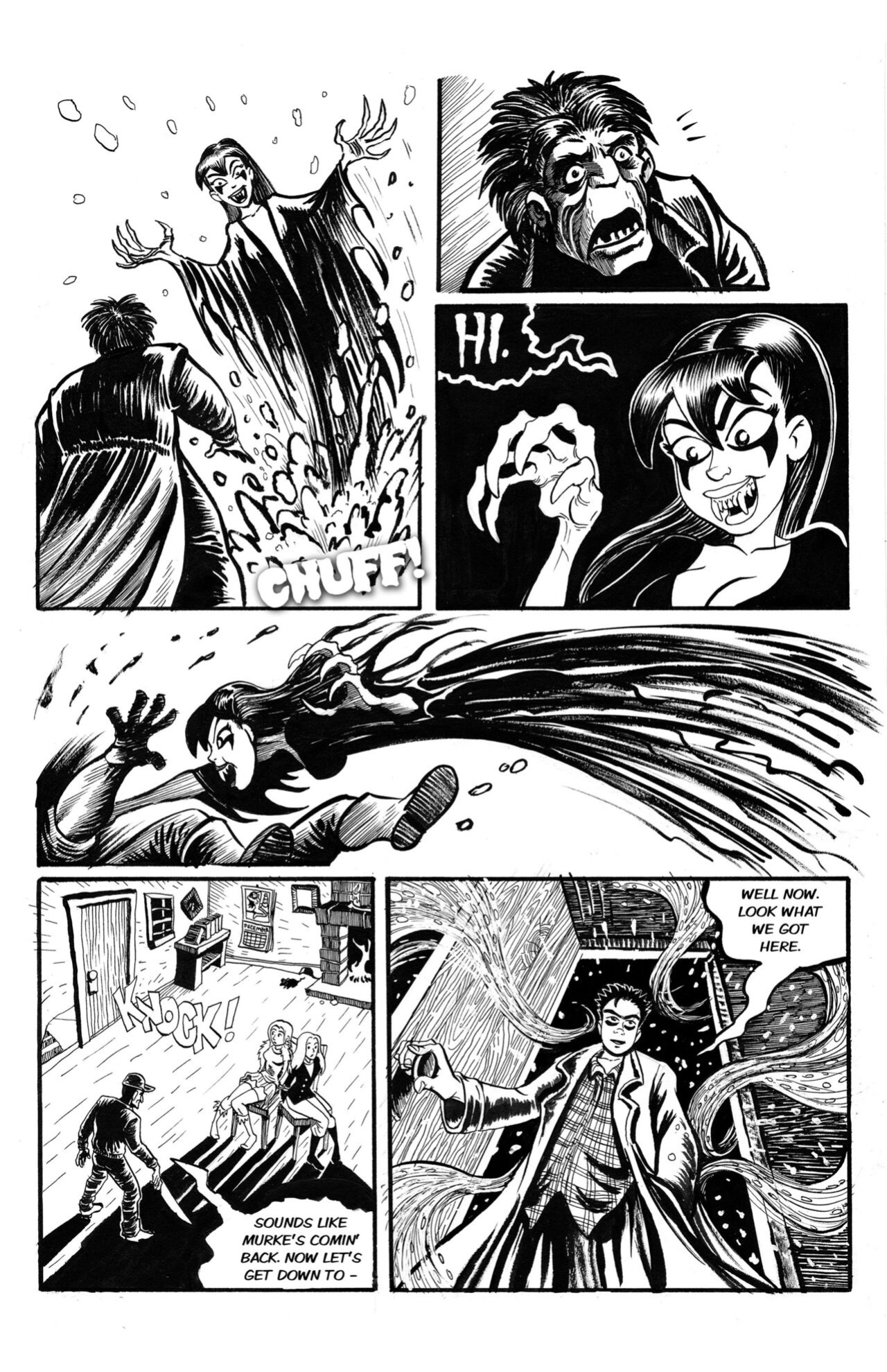 Wulf and Batsy 06 (2008) + Scarifying Tales (2012) by Bryan Baugh (Writer & Artist)