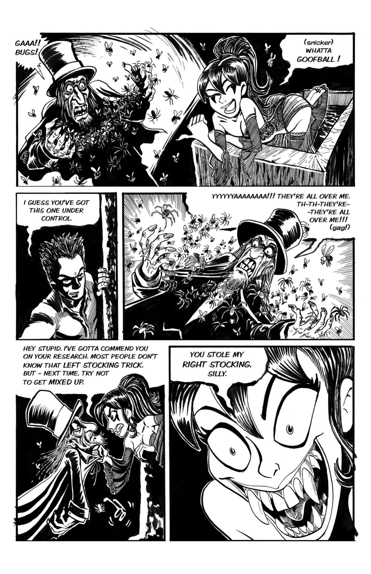 Wulf and Batsy 06 (2008) + Scarifying Tales (2012) by Bryan Baugh (Writer & Artist)