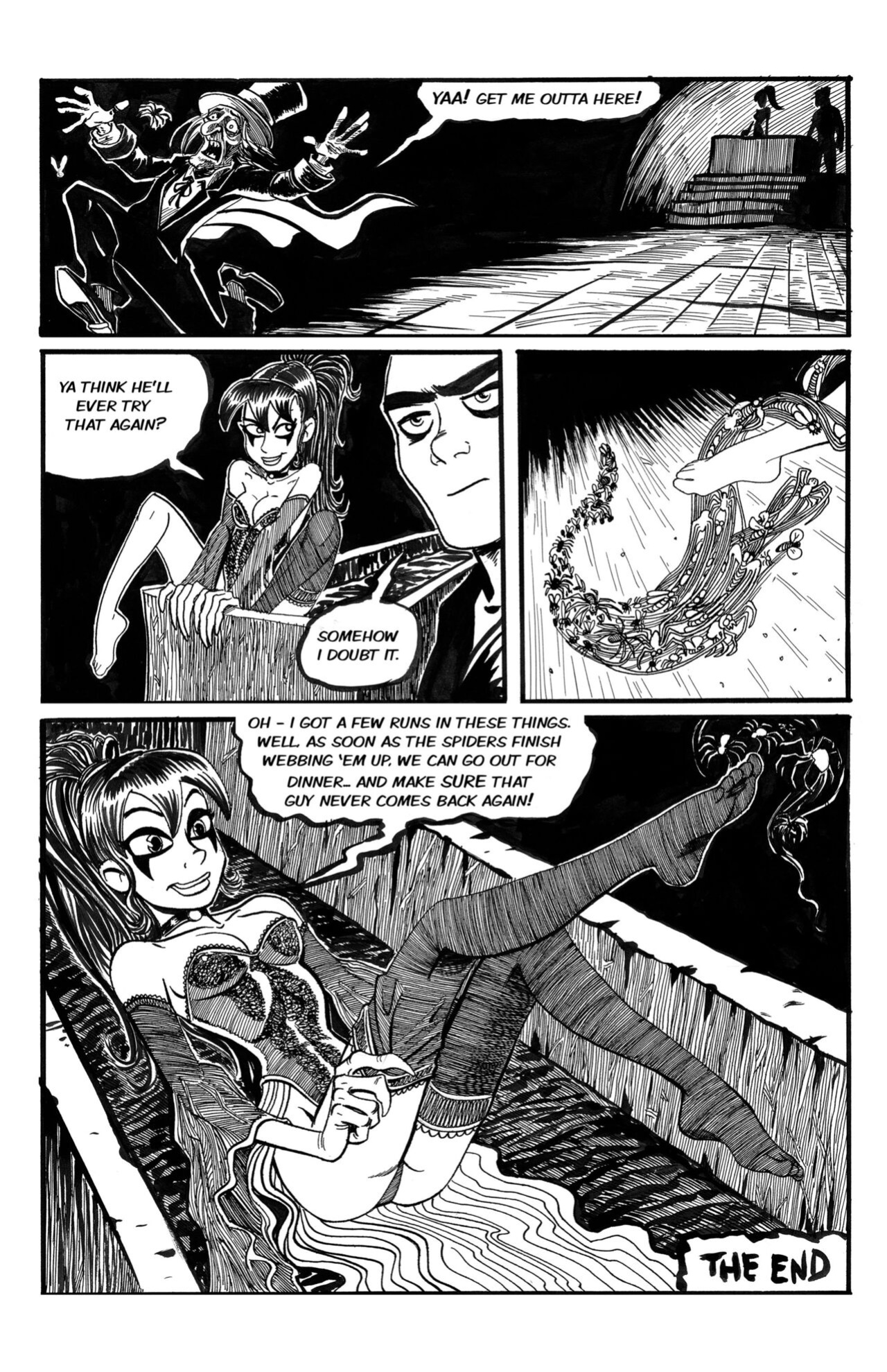 Wulf and Batsy 06 (2008) + Scarifying Tales (2012) by Bryan Baugh (Writer & Artist)