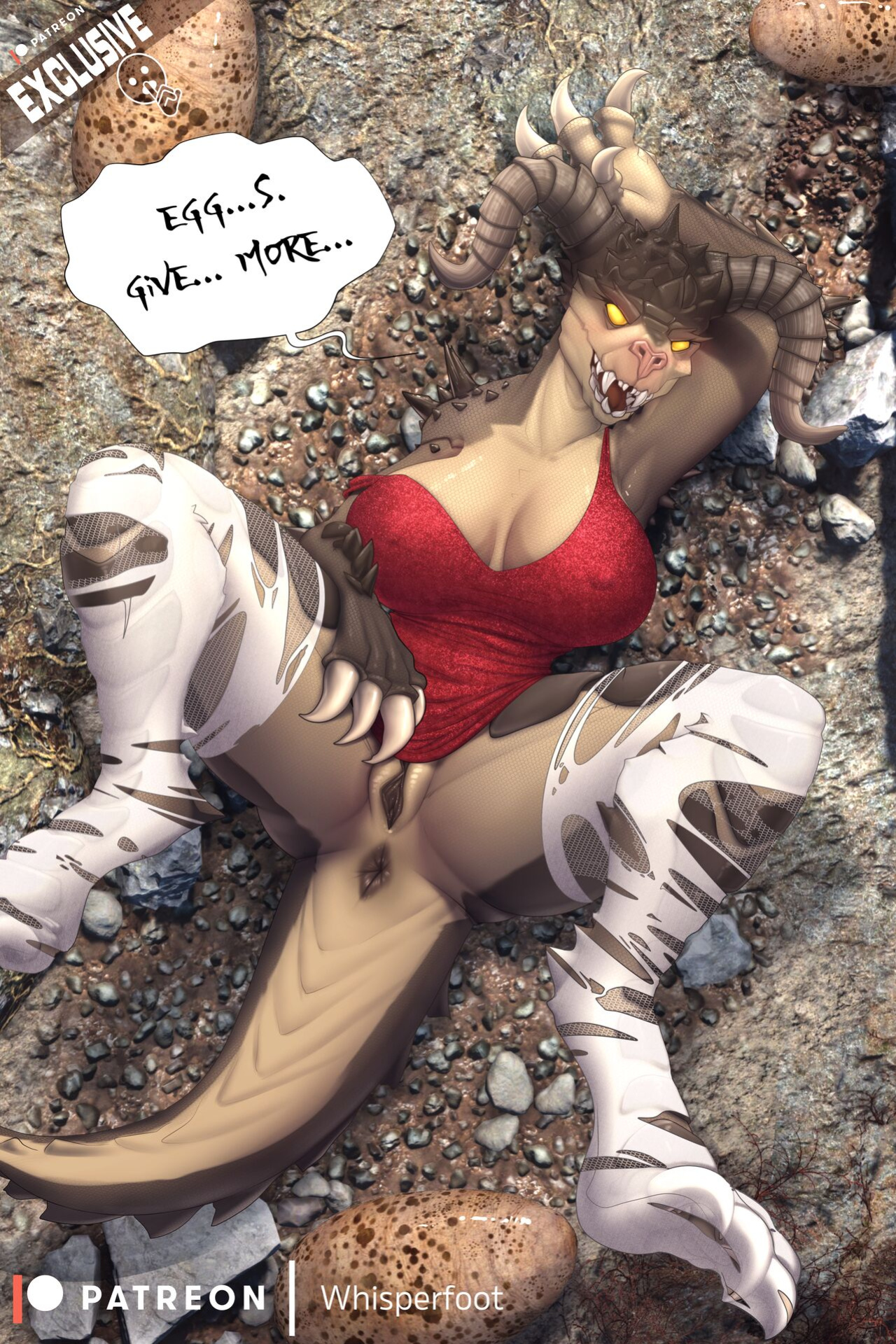 [WhisperFoot] Deathclaw GF (Fallout)