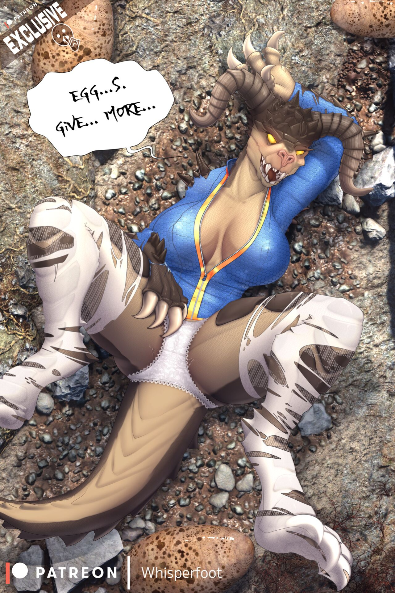 [WhisperFoot] Deathclaw GF (Fallout)