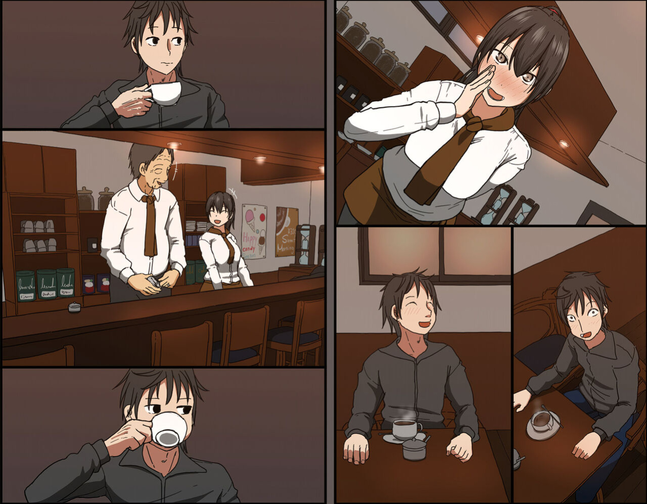 [Iris art (Toda Hisaya)] Aitsu ga Katta Gom no Size wa Ore no yori Dekakatta [Fated Circle]